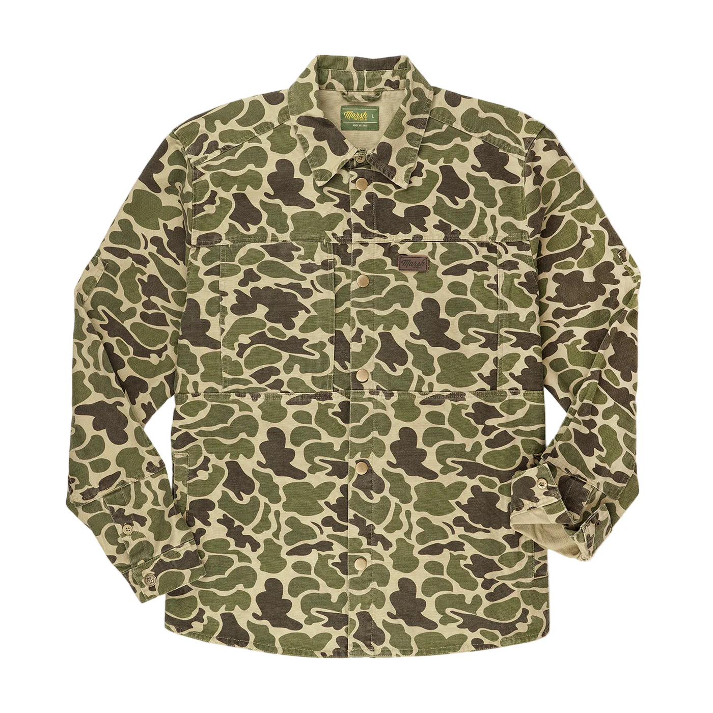 Men's Marsh Wear Green Mallard Camo Delano Shacket MWJ09-GMC - Image 3