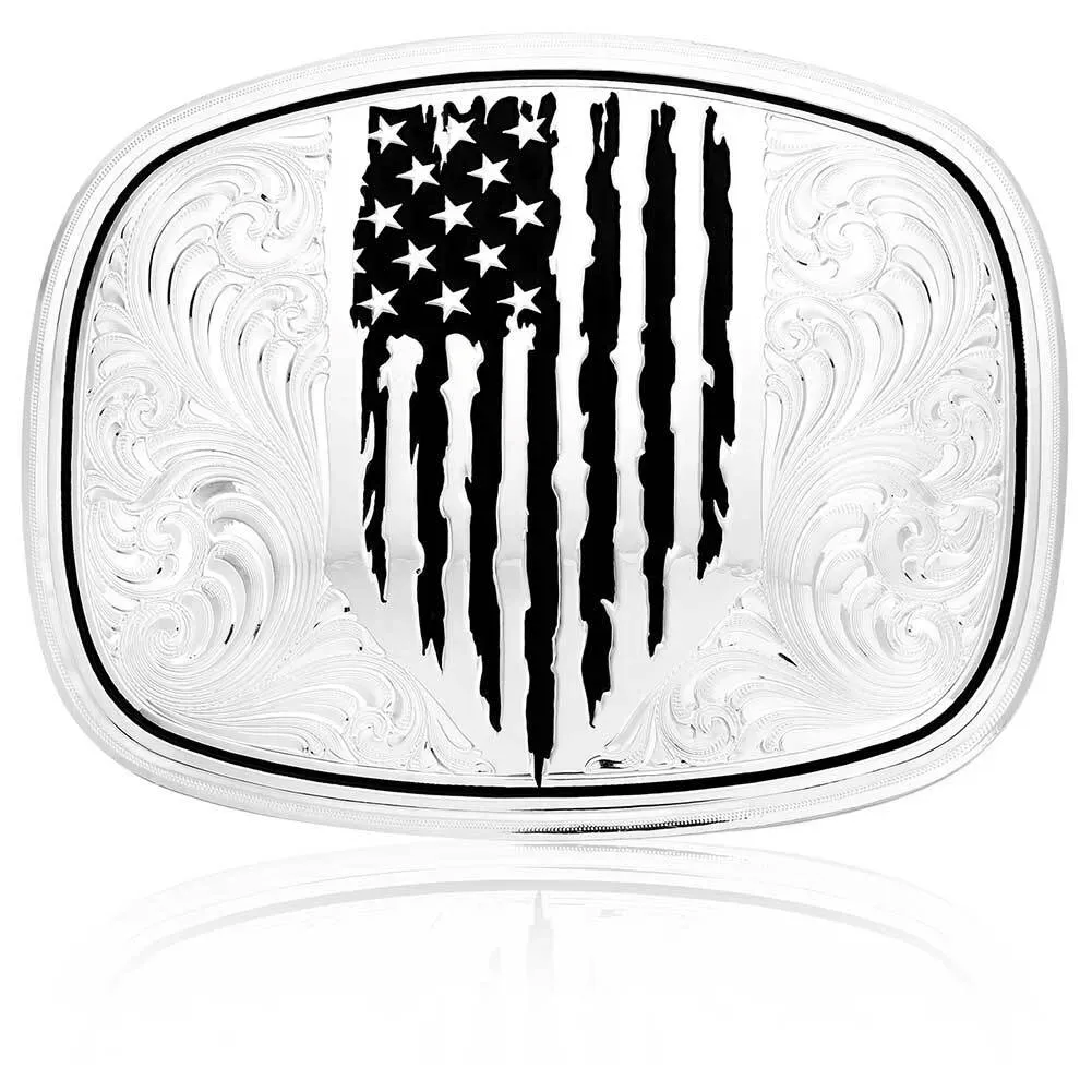 Men's Montana Silversmiths American Made Strength Buckle AM54910NF