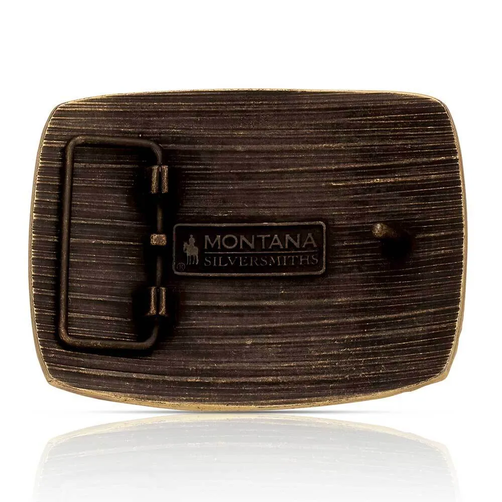 Men's Montana Silversmiths Surrounded by Faith Buckle A1076C - Image 2