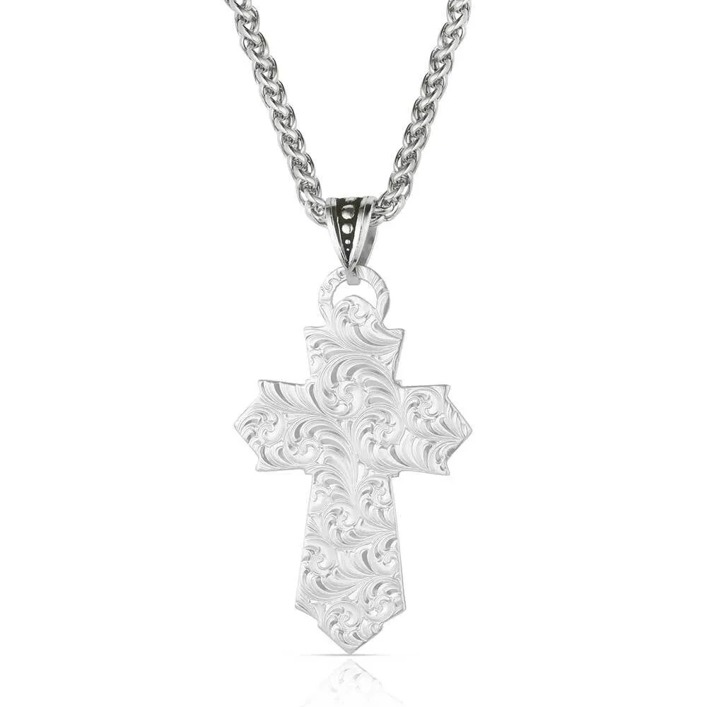 Men's Montana Silversmiths Trust and Faith Necklace NC6274 - Image 2