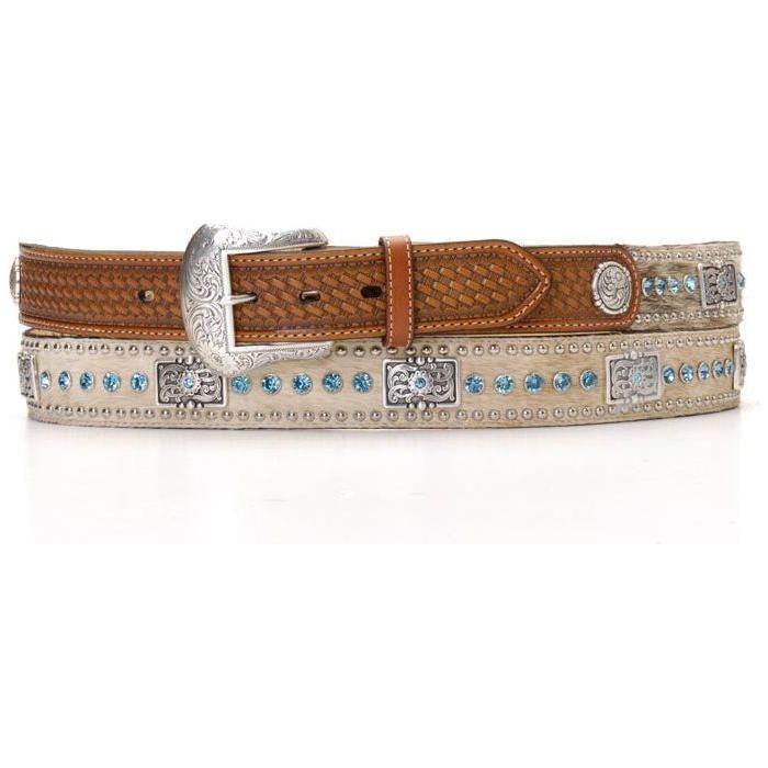 Men's Nocona Calf Hair Concho Belt N2442148