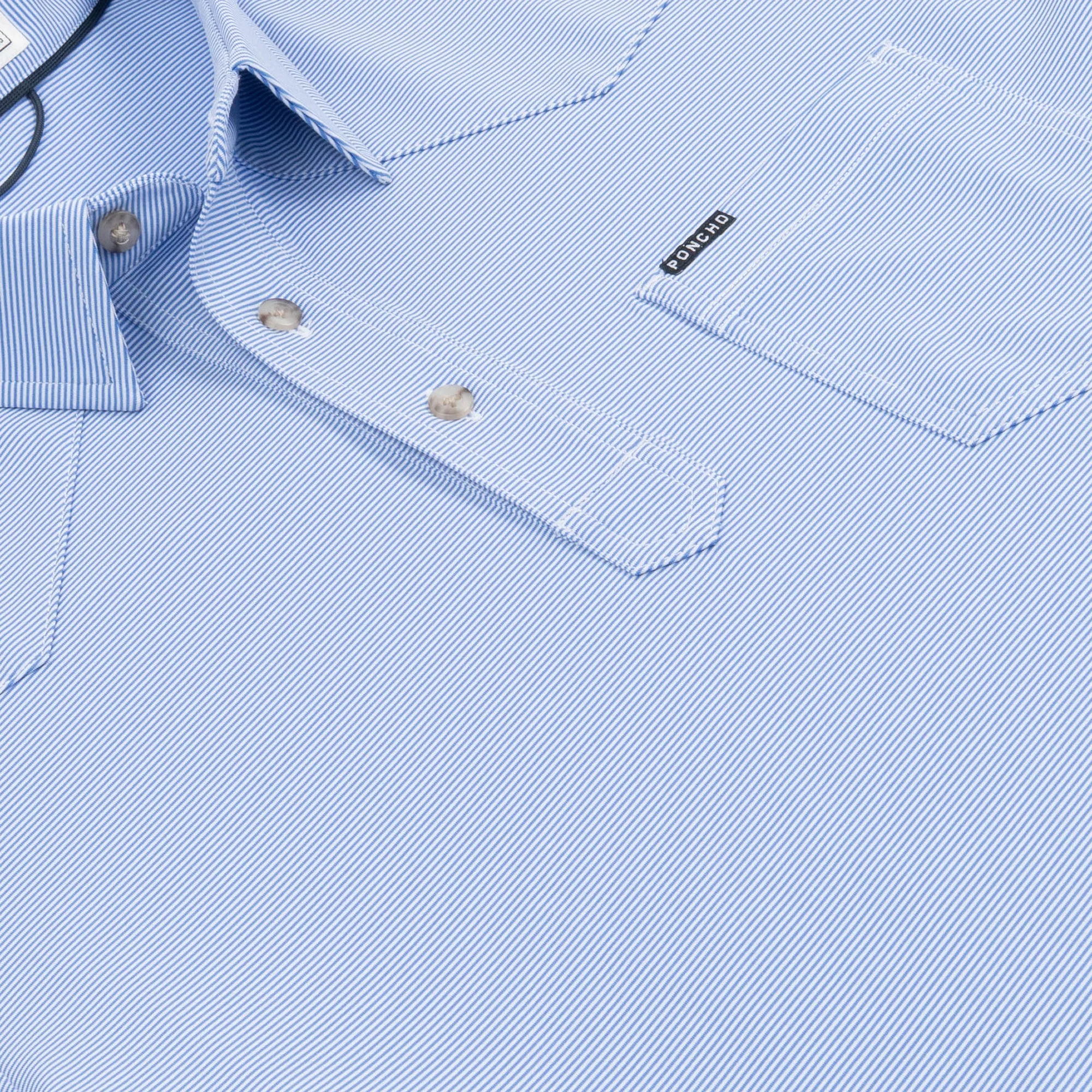 Men's Poncho Short Sleeve "The Haulover Inlet" Polo - Image 3