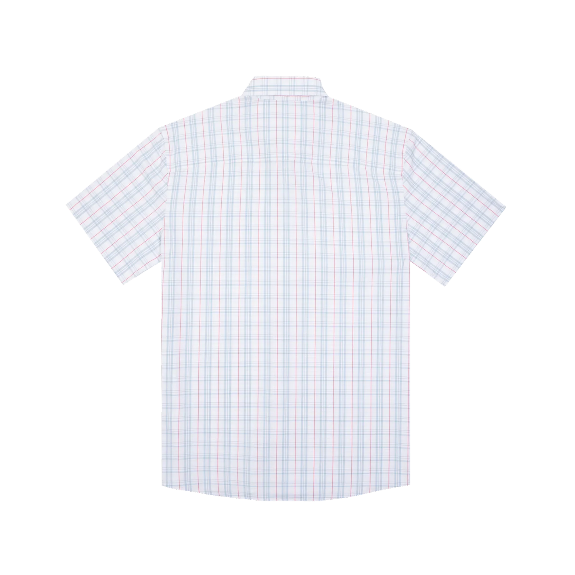 Men's Poncho "The Mullet" Short Sleeve Regular Fit Button Up Shirt - Image 2