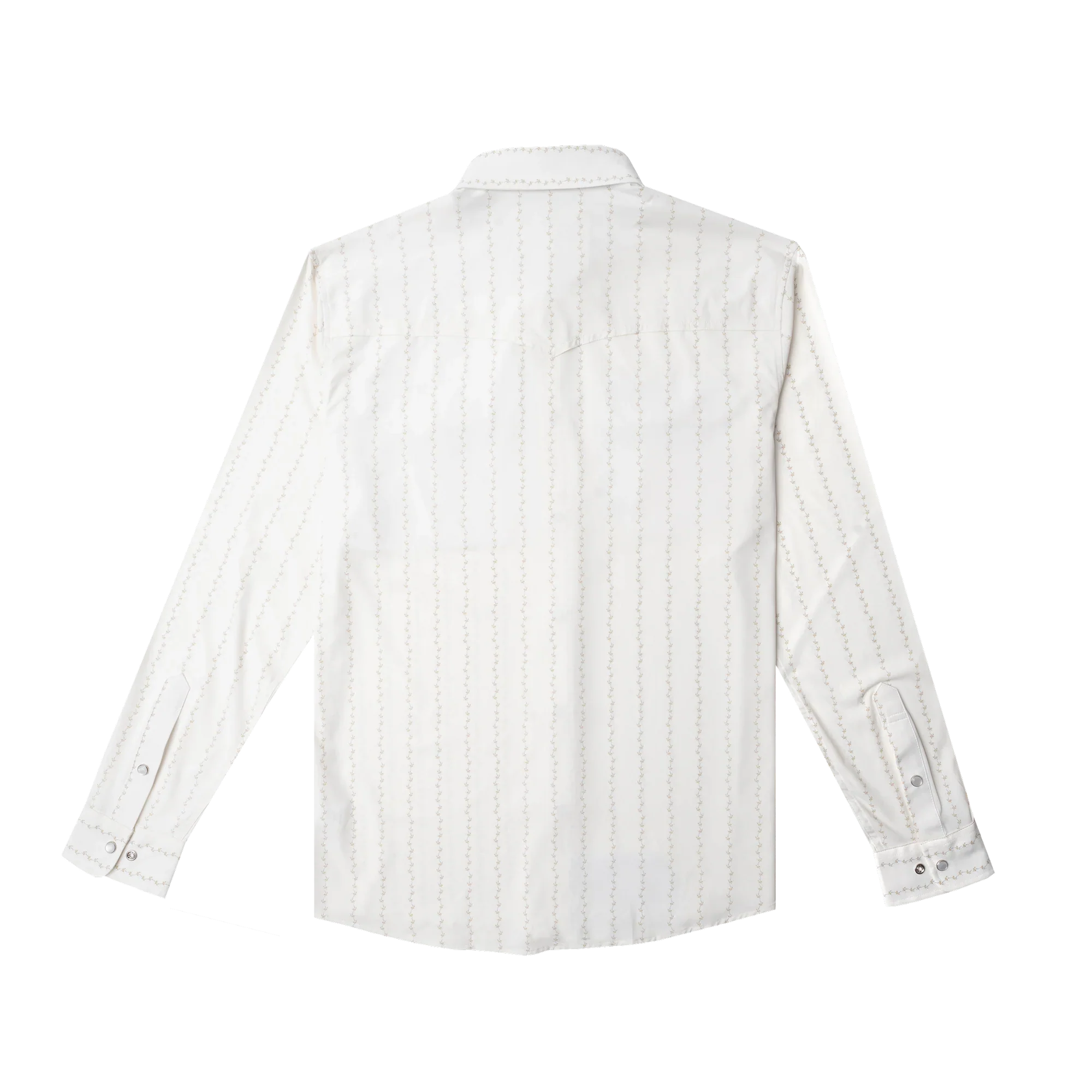 Men's Poncho "The Crockett" Long Sleeve Regular and Slim Fit Snap Shirt - Image 2