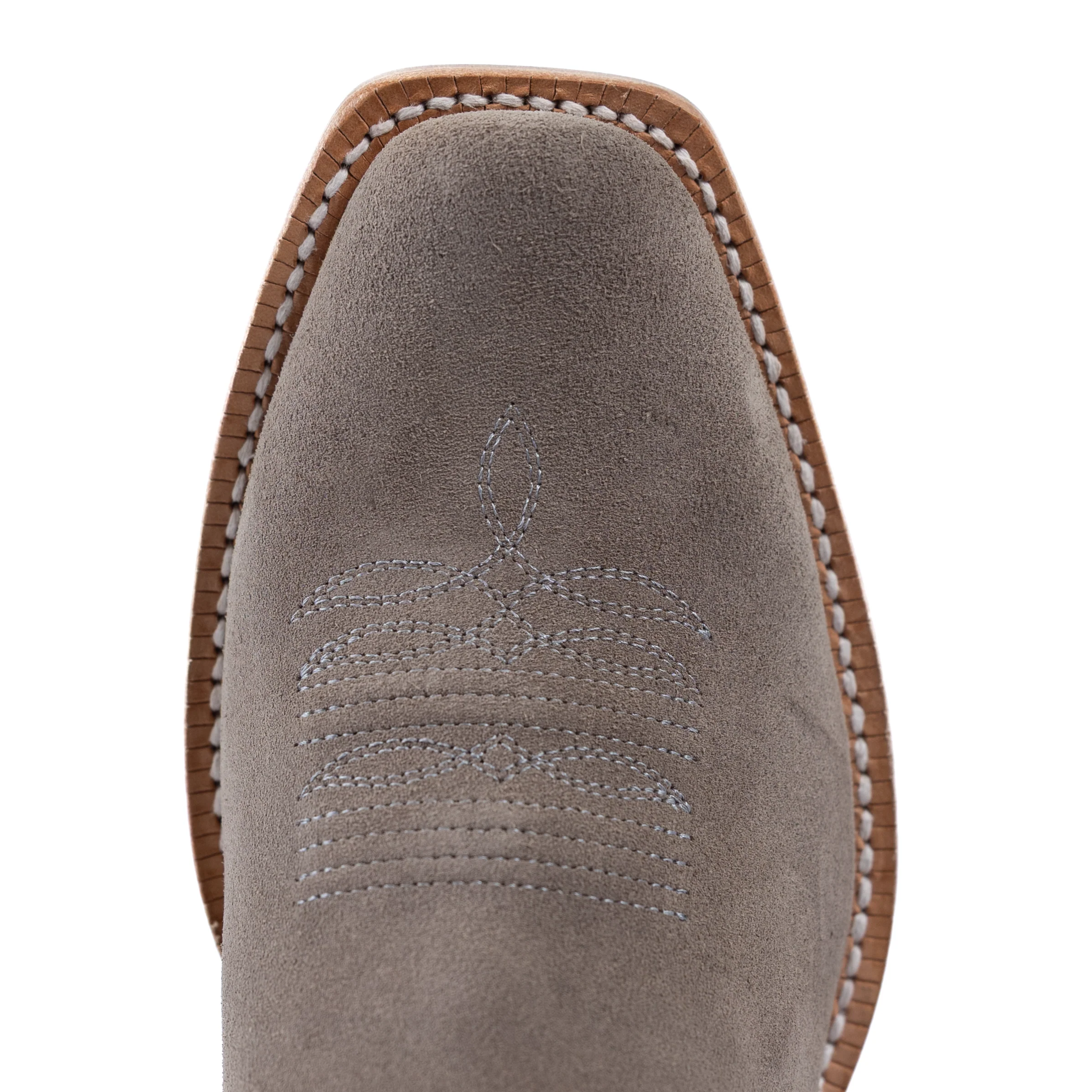 Men's R. Watson Roughout Grey Narrow Toe Boots RW8212-1 - Image 5