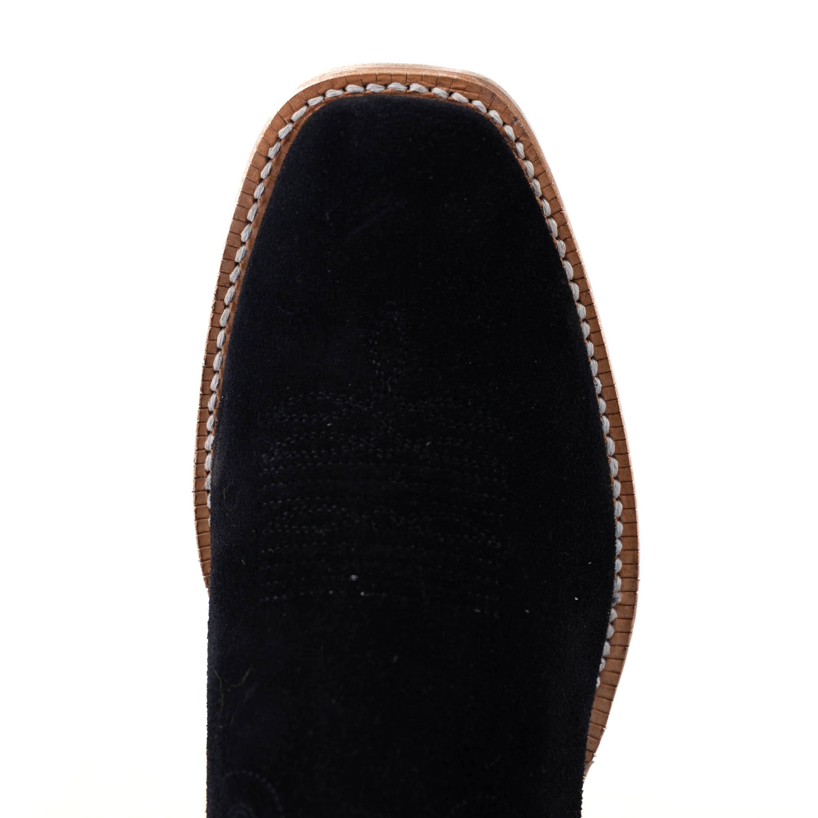 Men's R. Watson Roughout Black Narrow Toe Boots RW8208-1 - Image 5