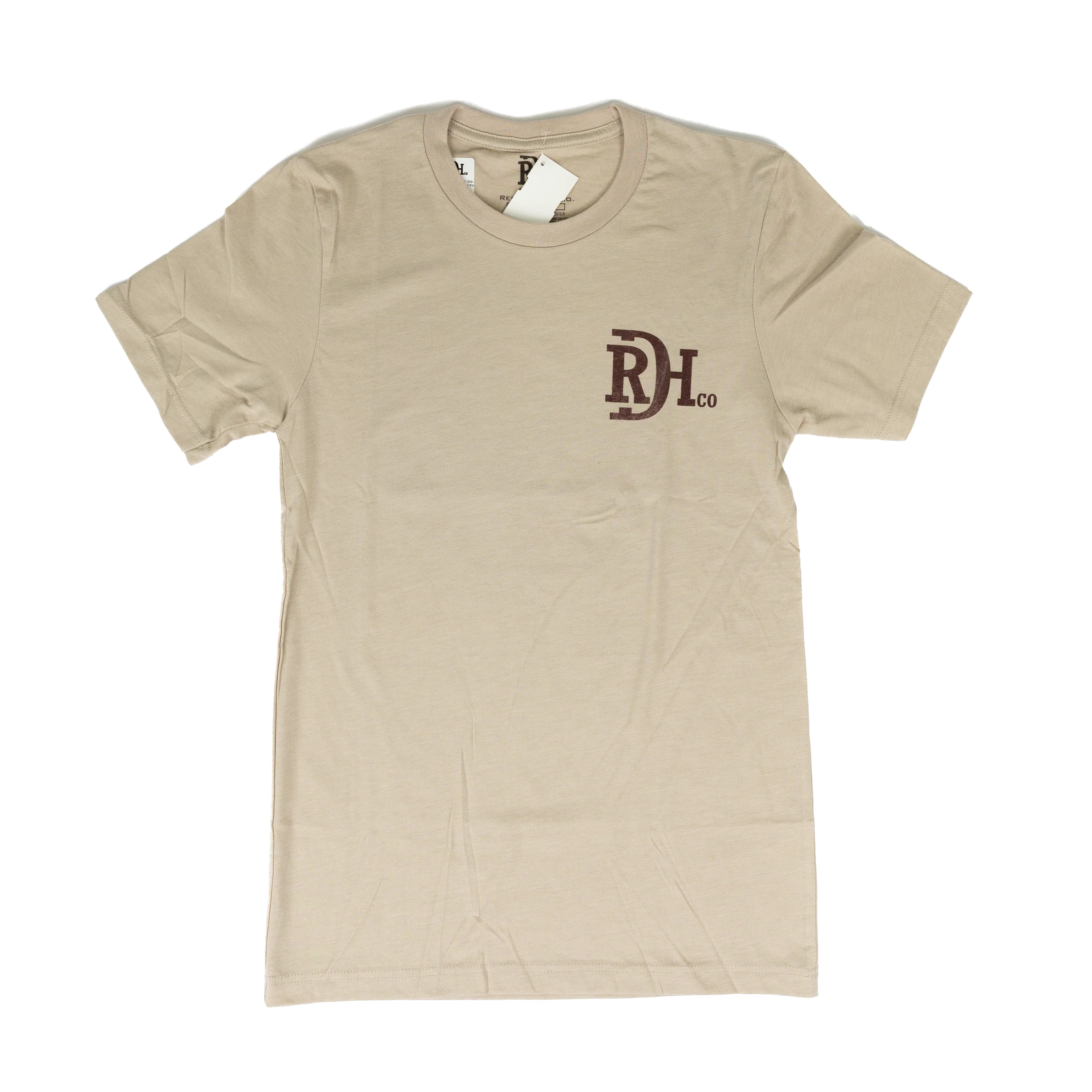 Men's Red Dirt Hat Co Keep Roamin Graphic Tan Heather T-shirt RDHC-T-192 - Image 2