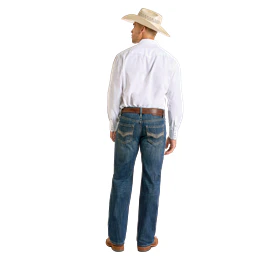 Men's Rock & Roll Ladder Stretch Double Barrell Straight BM0SD06690 - Image 5