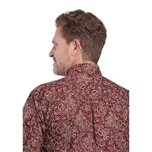 Men's Roper Long Sleeve Amarillo Allover Print Button Up Shirt 03-001-0326-6033 - Image 3