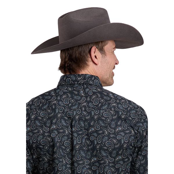 Men's Roper Long Sleeve Paisley Snap Shirt 03-001-0064-0730 - Image 3