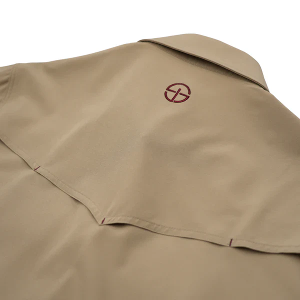 Men's SanJac Khaki Long Sleeve Snap Up COAHUILA-L/S-TAN - Image 2