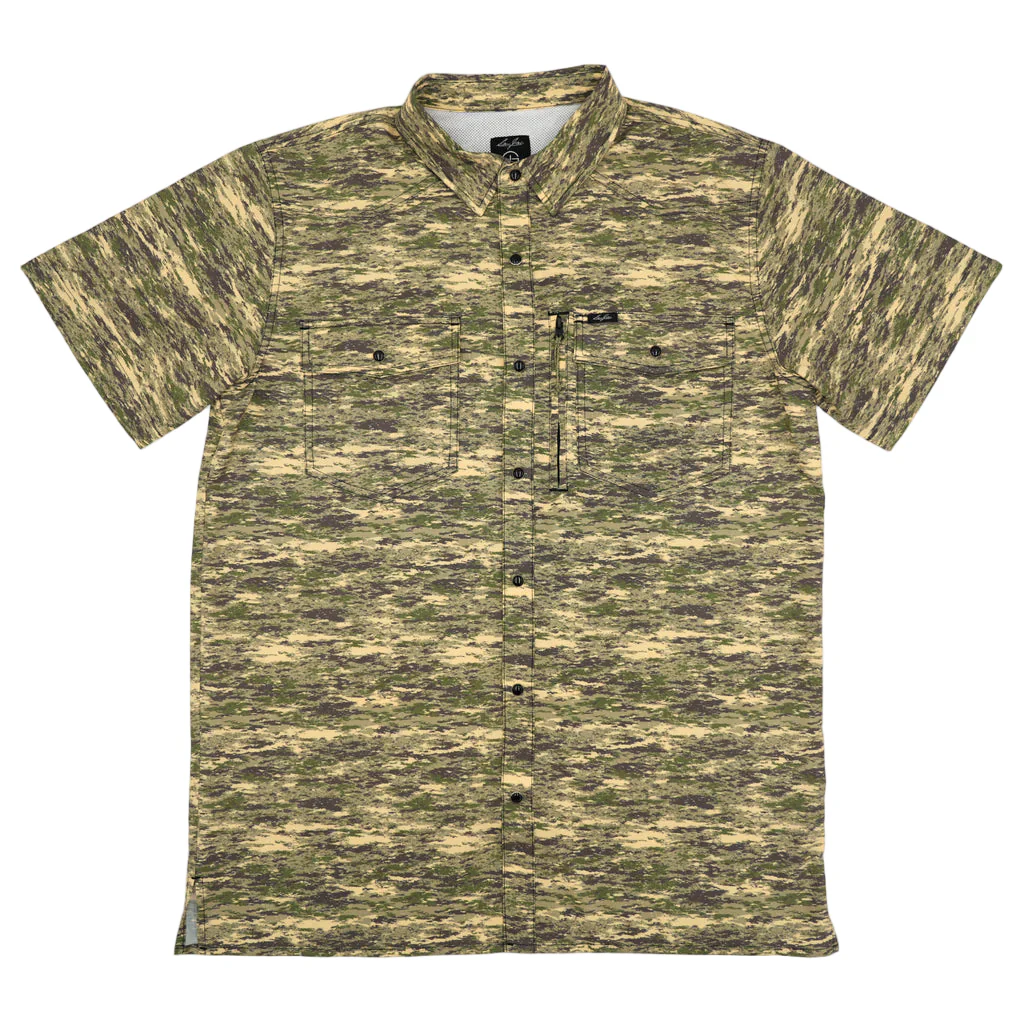 Men's SanJac Short Sleeve Performance Shirt COA-SS-CAMO