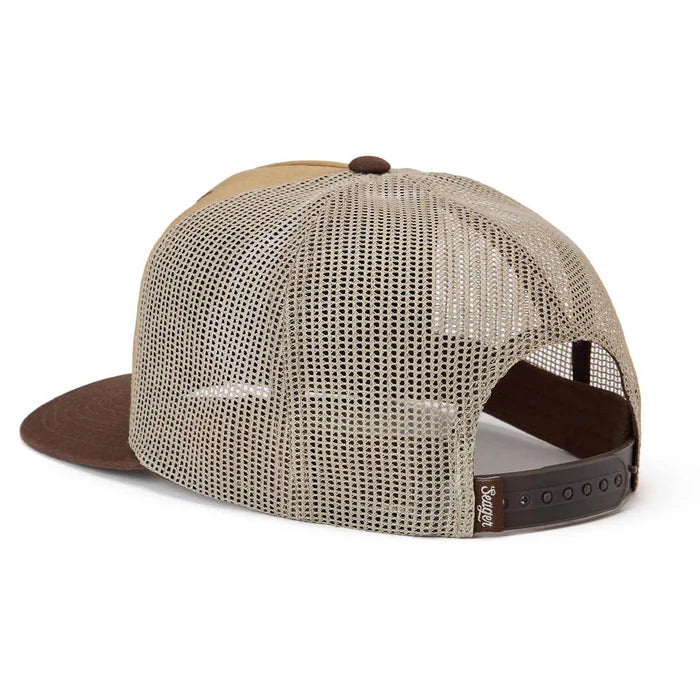 Men's Seager Tan and Brown Herd Trucker Snapback MHSP26HERDBRN - Image 4