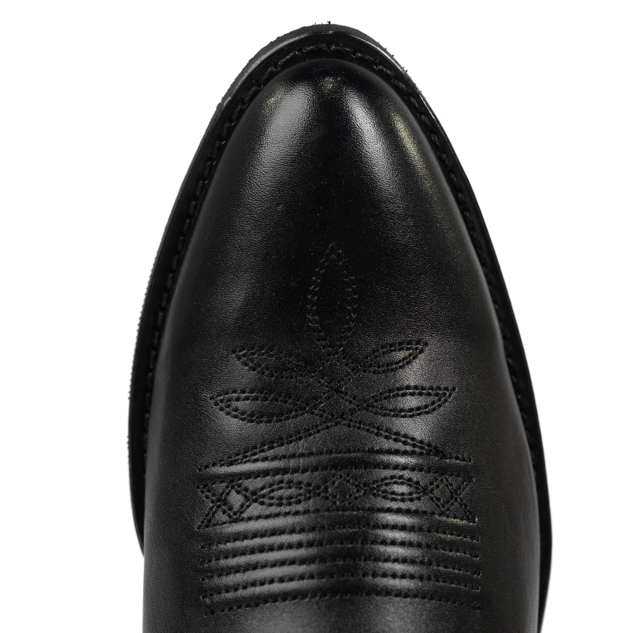 Men's Smoky Mountain Black Round Toe Boots 4032 - Image 5