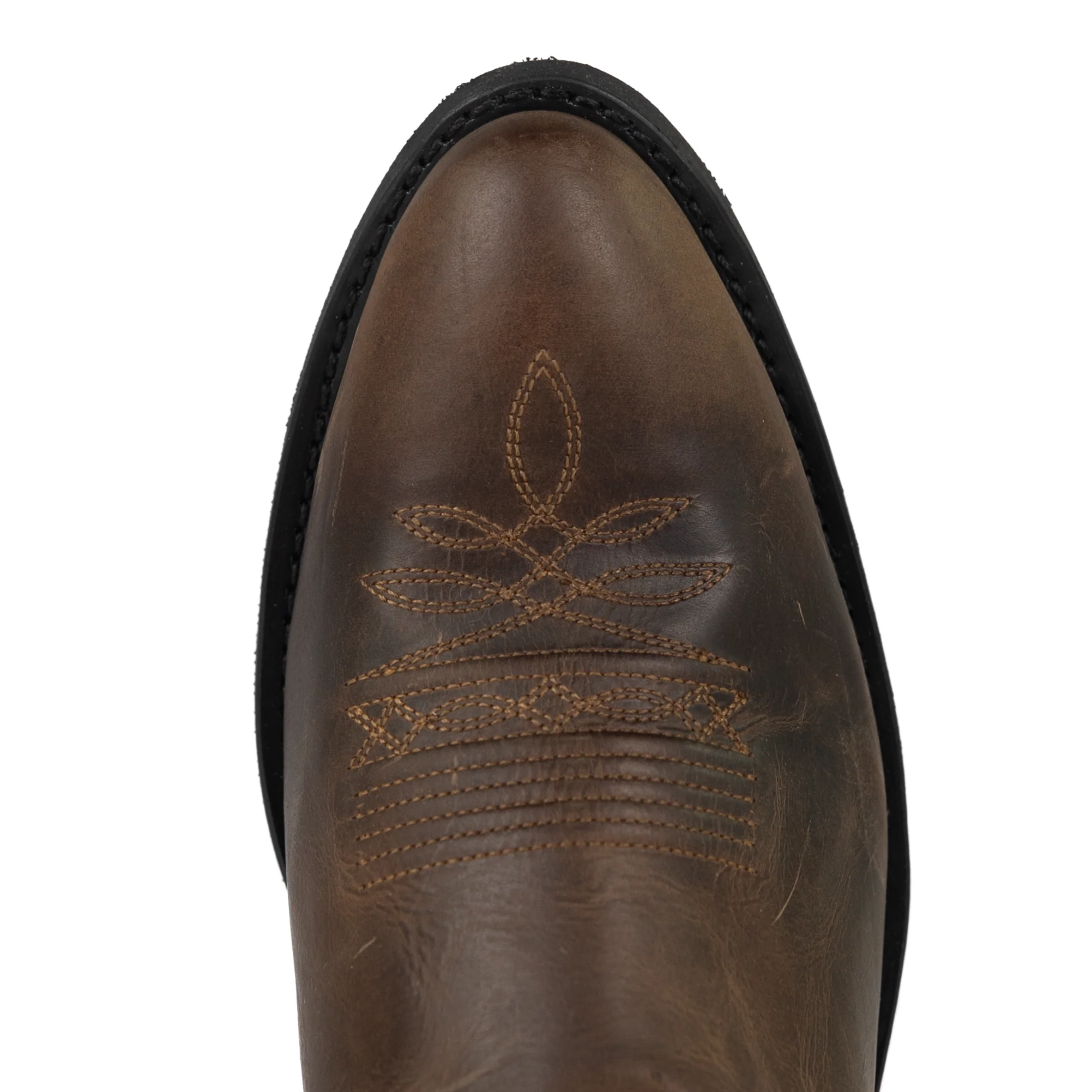 Men's Smoky Mountain Denver Brown Distressed Western Boots 4034 - Image 5
