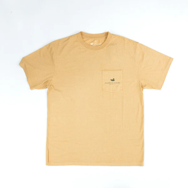 Men's Southern Marsh Camel Mallard Sighting Tee TWMD-CML - Image 2