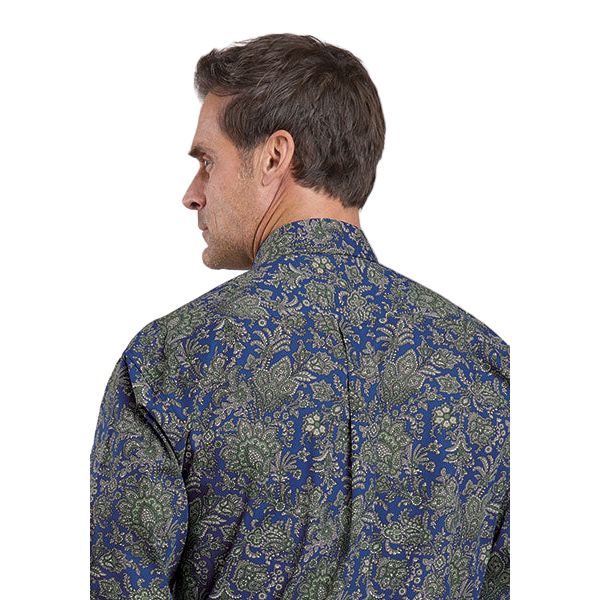 Men's Stetson Long Sleeve Button Up Paisley Print Shirt 11-001-0526-6048 - Image 2