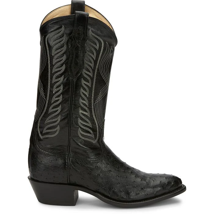 Men's Tony Lama Mccandles Black Round Toe Boots 8255 - Image 3