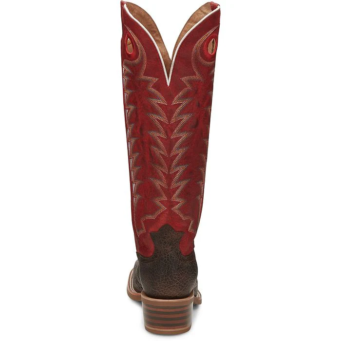 Men's Tony Lama Rosston Brown Square Toe Boots 3R1027 - Image 5