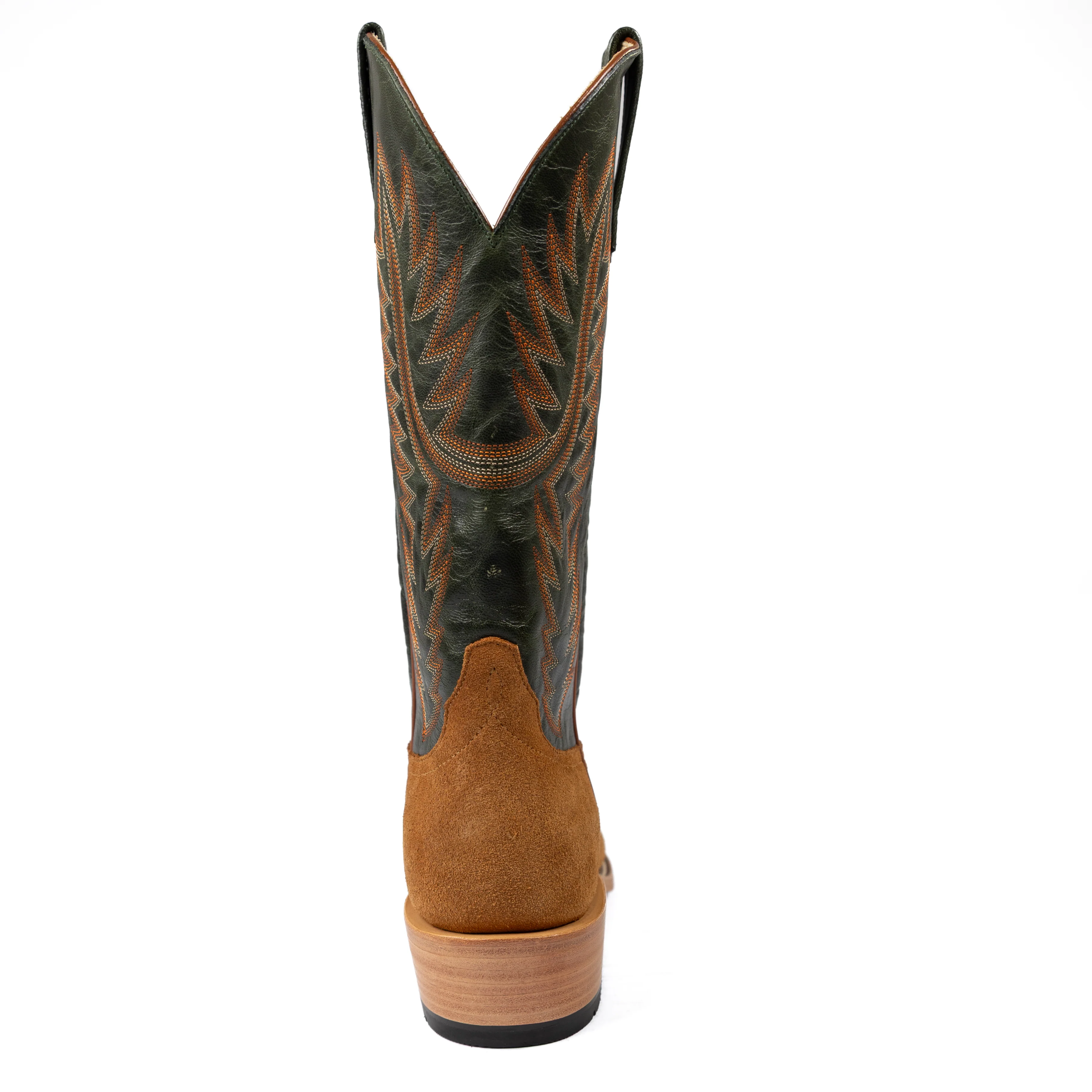 Men's Horse Power Top Hand Camel Suede Tan Cutter Toe Boots HP9500 - Image 4