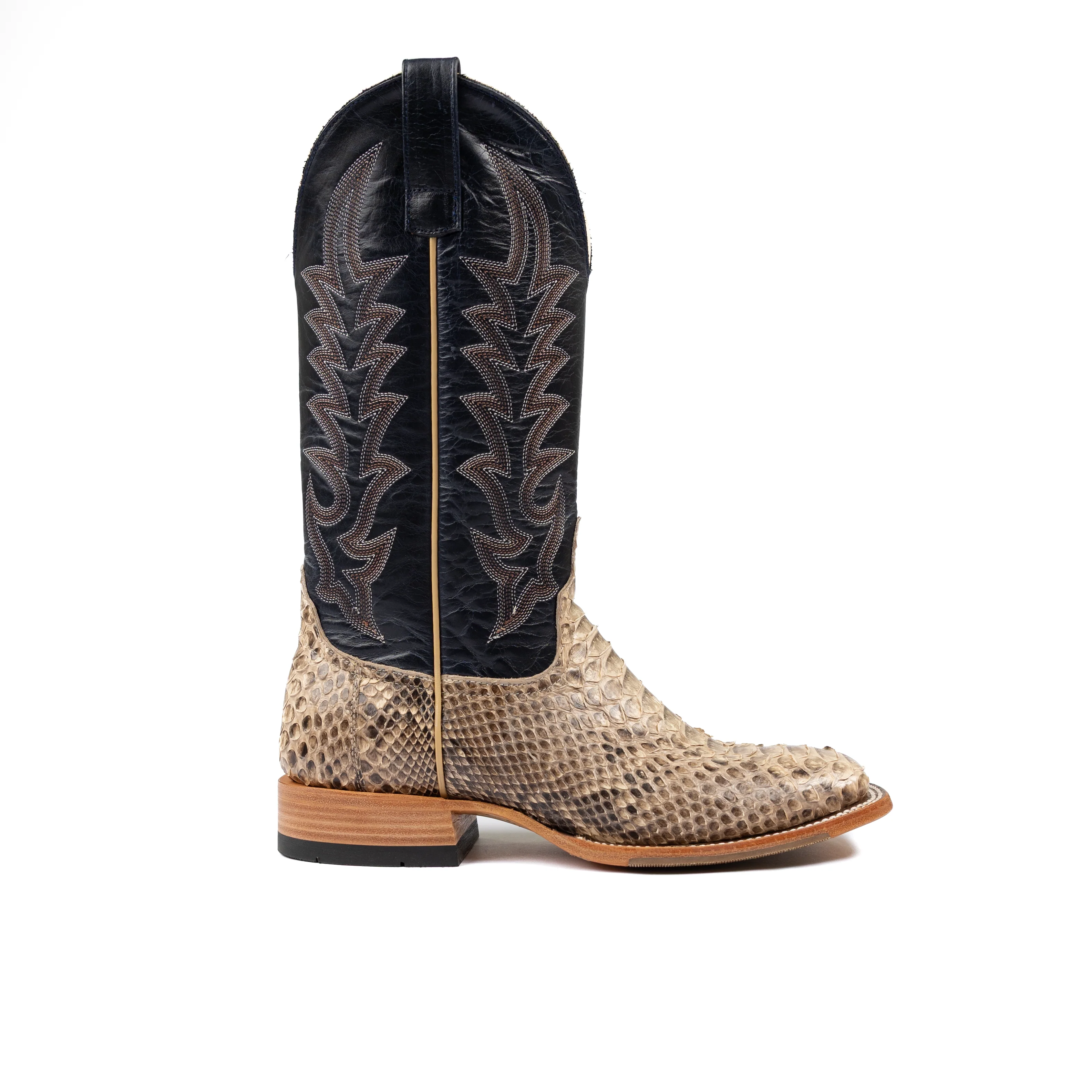 Horse Power Men's Mink Python Square Toe Boots HP8077 - Image 3