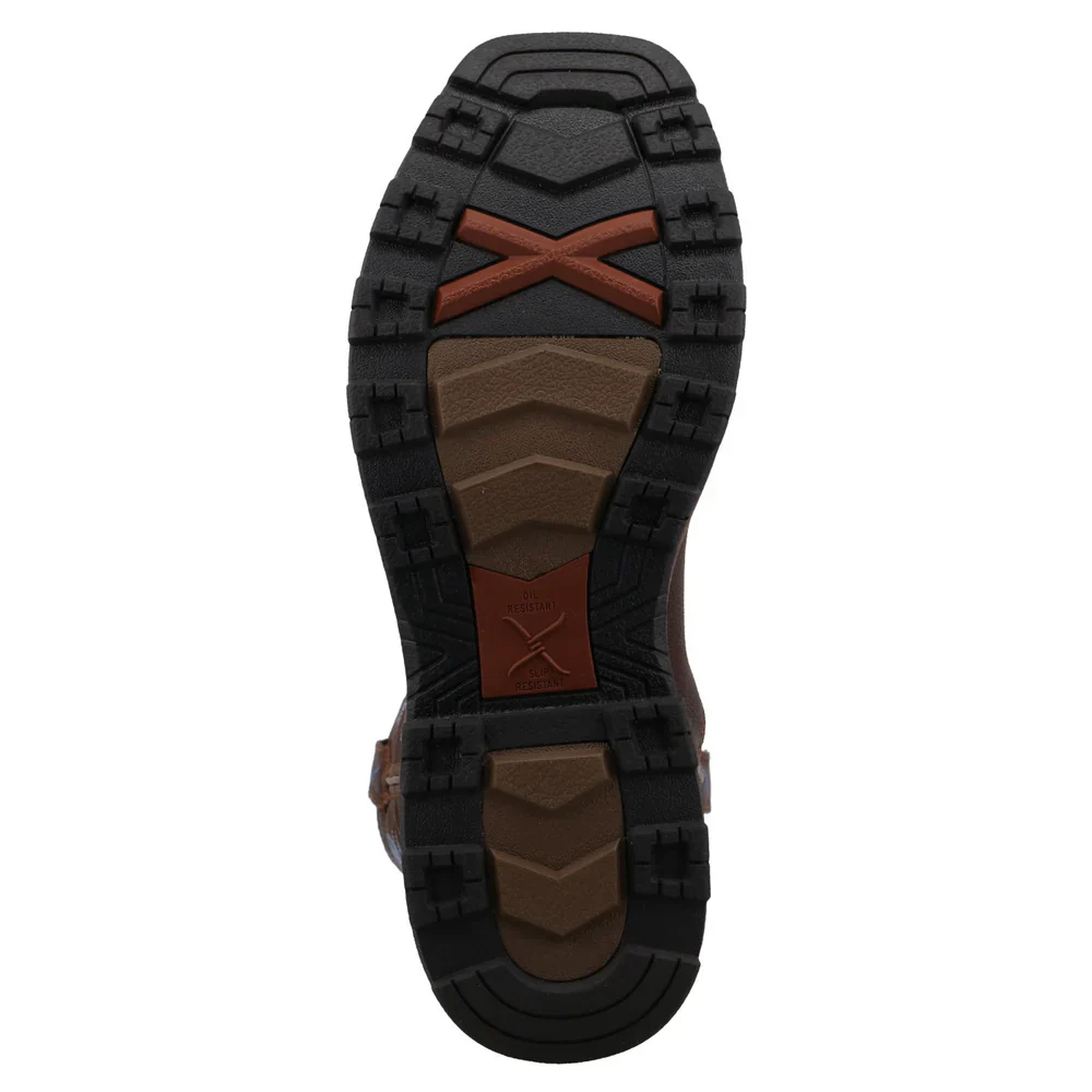 Men's Twisted X 11" Ultralite X Work Hickory Square Toe Boot MUW0001 - Image 3