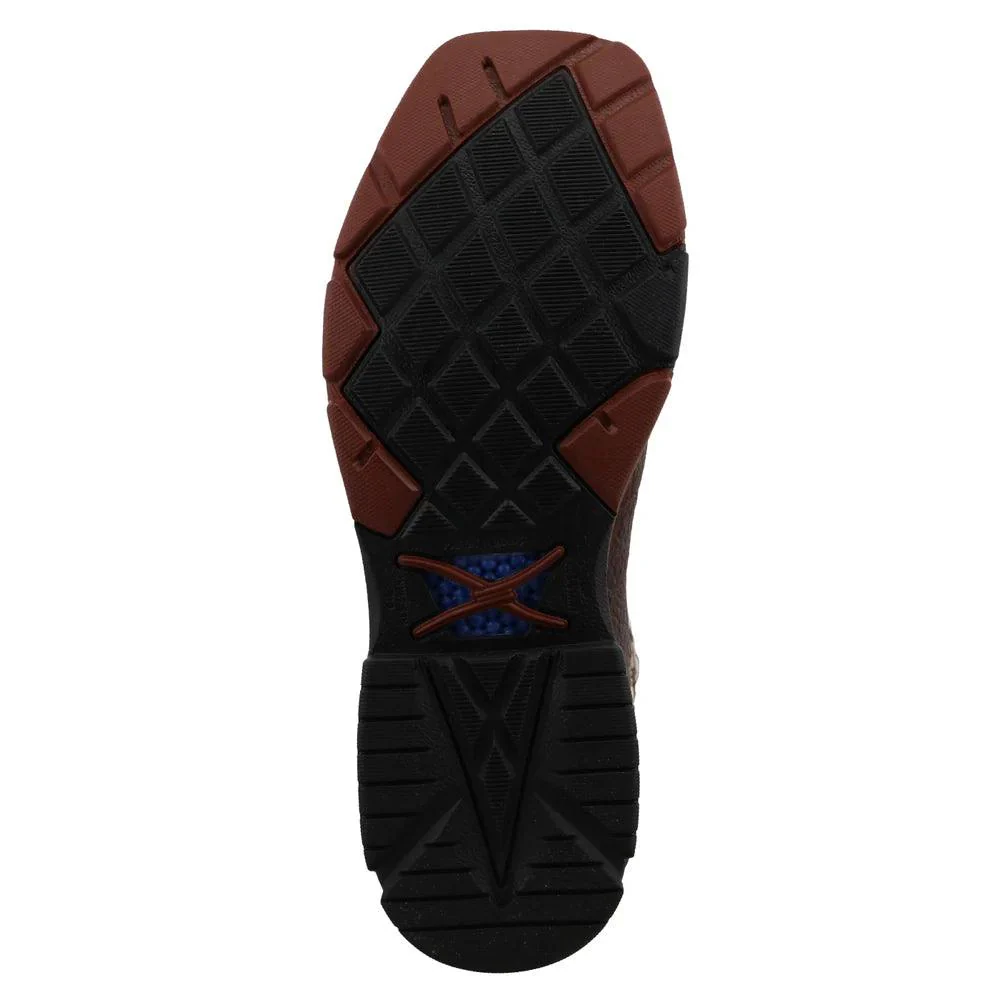 Men's Twisted X Brown Square Alloy Toe Boots MXBA006 - Image 3