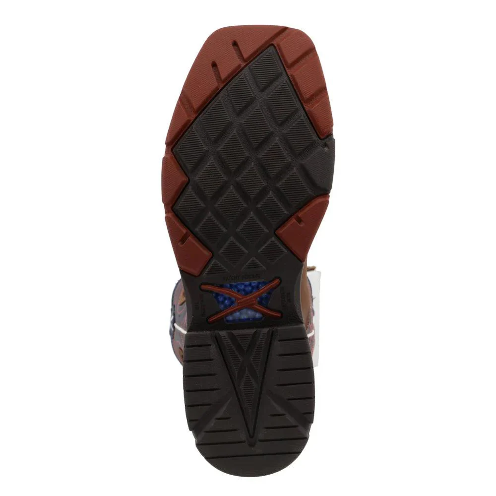Men's Twisted X Brown Square Nano Toe Boots MXBN002 - Image 3