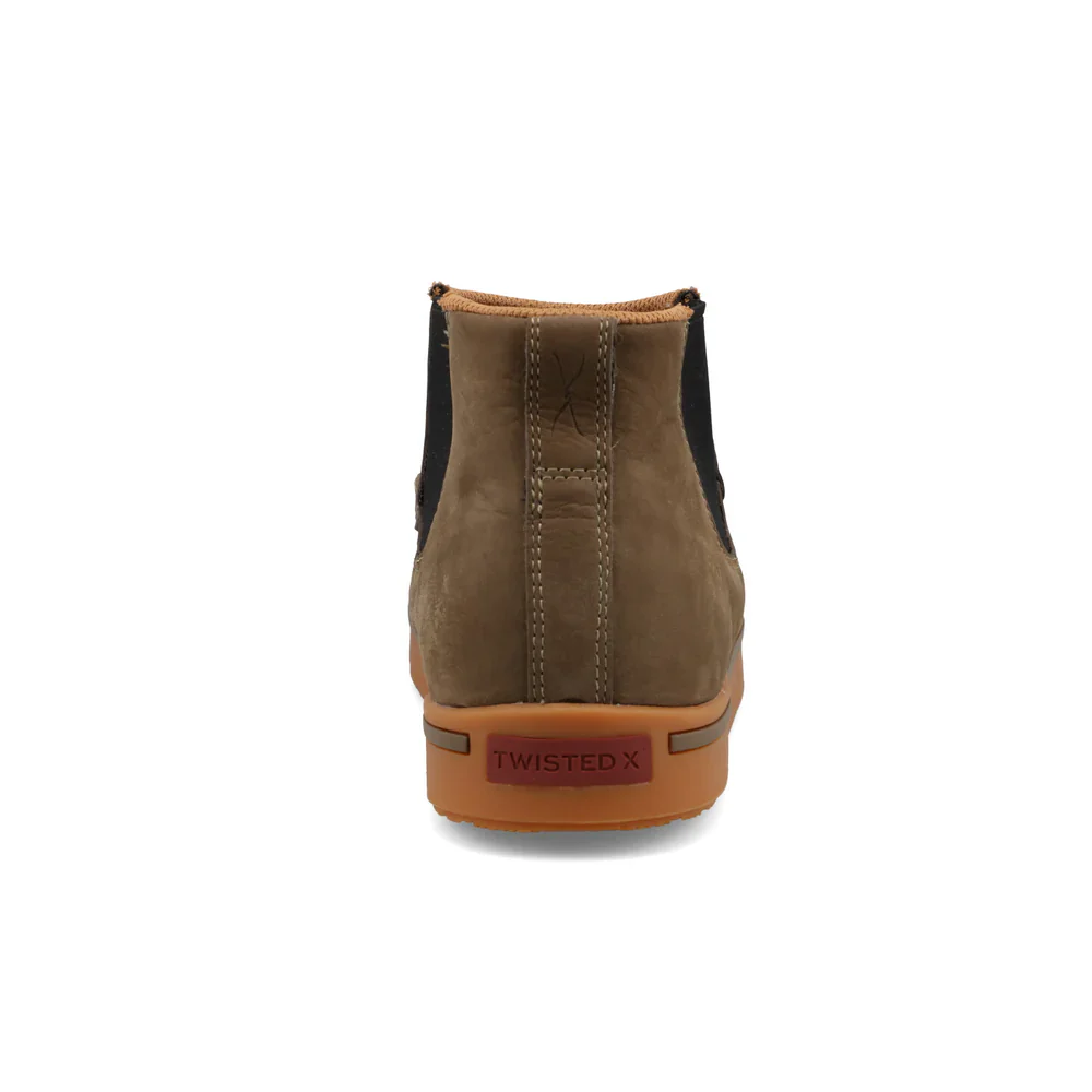 Men's Twisted X Work Brown Chelsea Kicks Nano Toe Shoes MCAN014 - Image 5