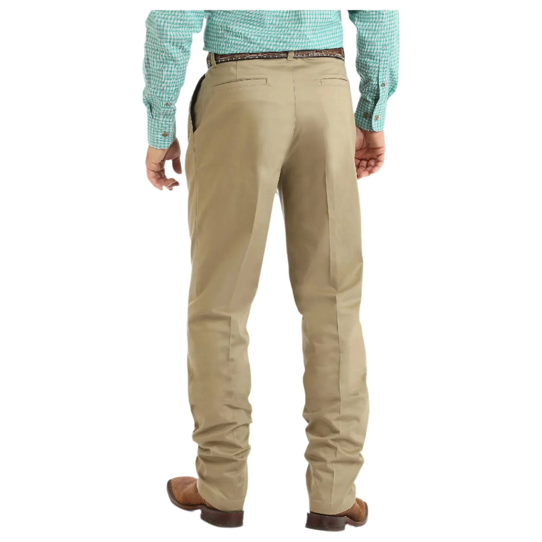 Men's Wrangler Casuals® Pleated Front Relaxed Fit Pants 1000097KH - Image 3