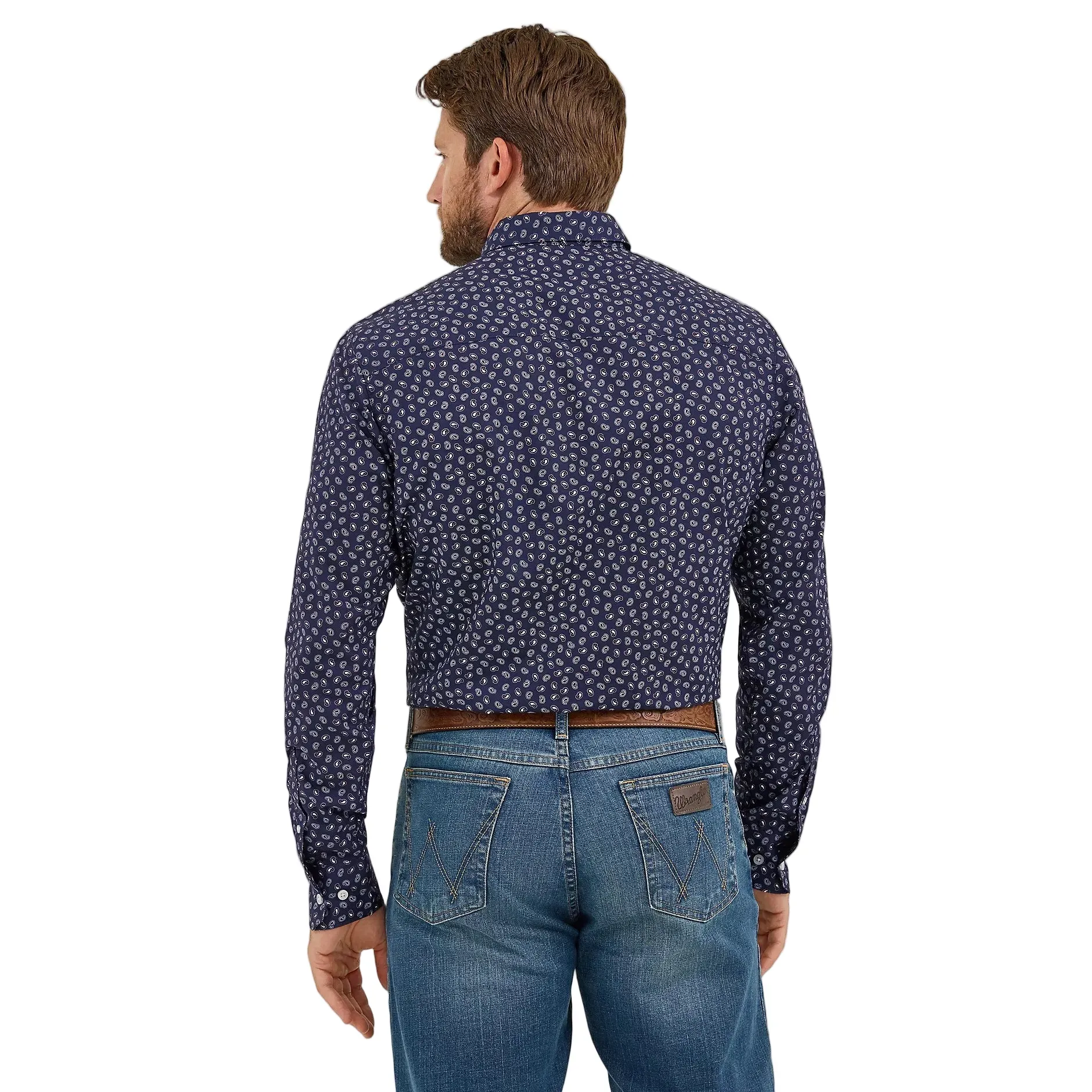 Men's Wrangler Cody Johnson One Pocket Button Down Shirt 112369548 - Image 3