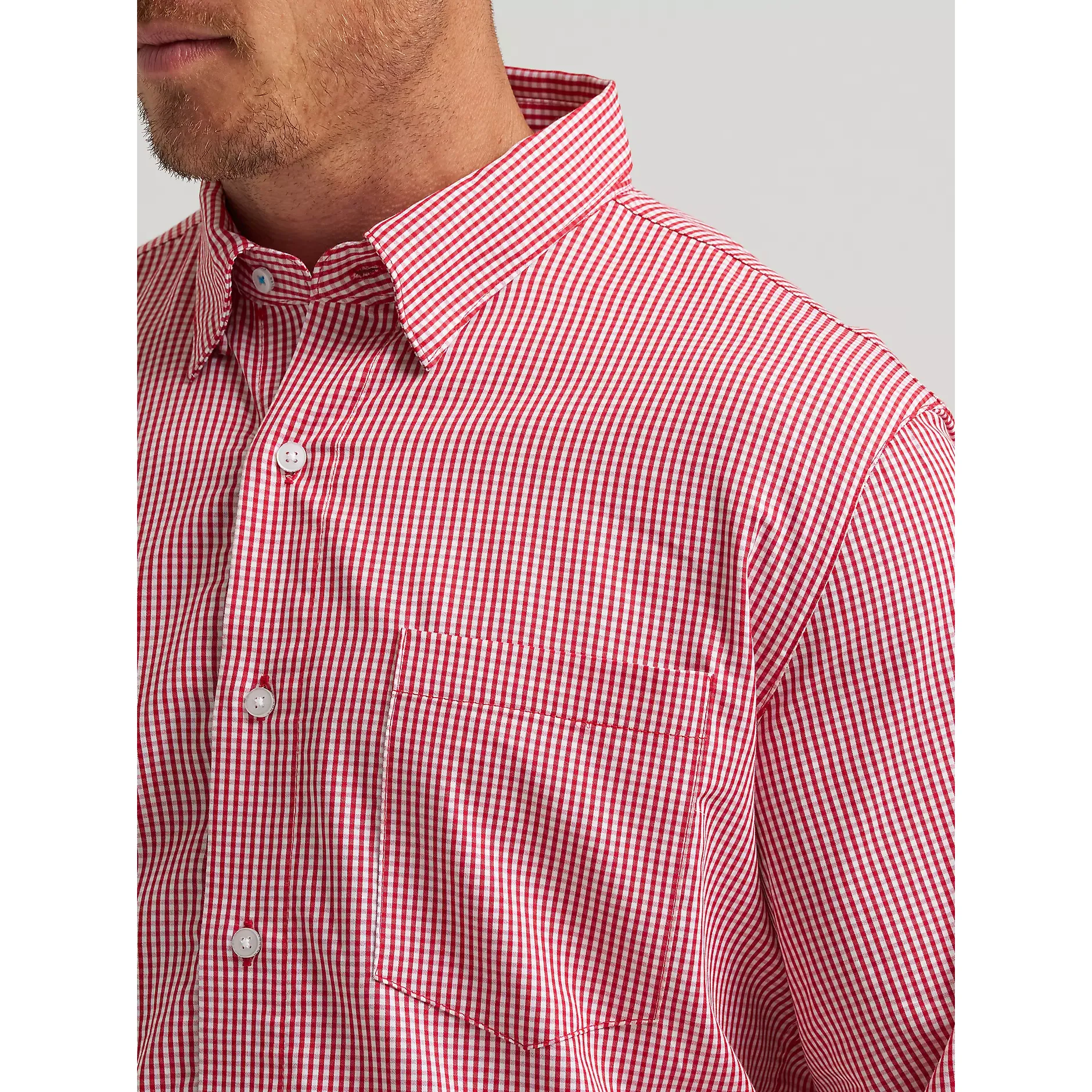 Men's Wrangler Cody Johnson One Pocket Button Down Shirt 112374463 - Image 4