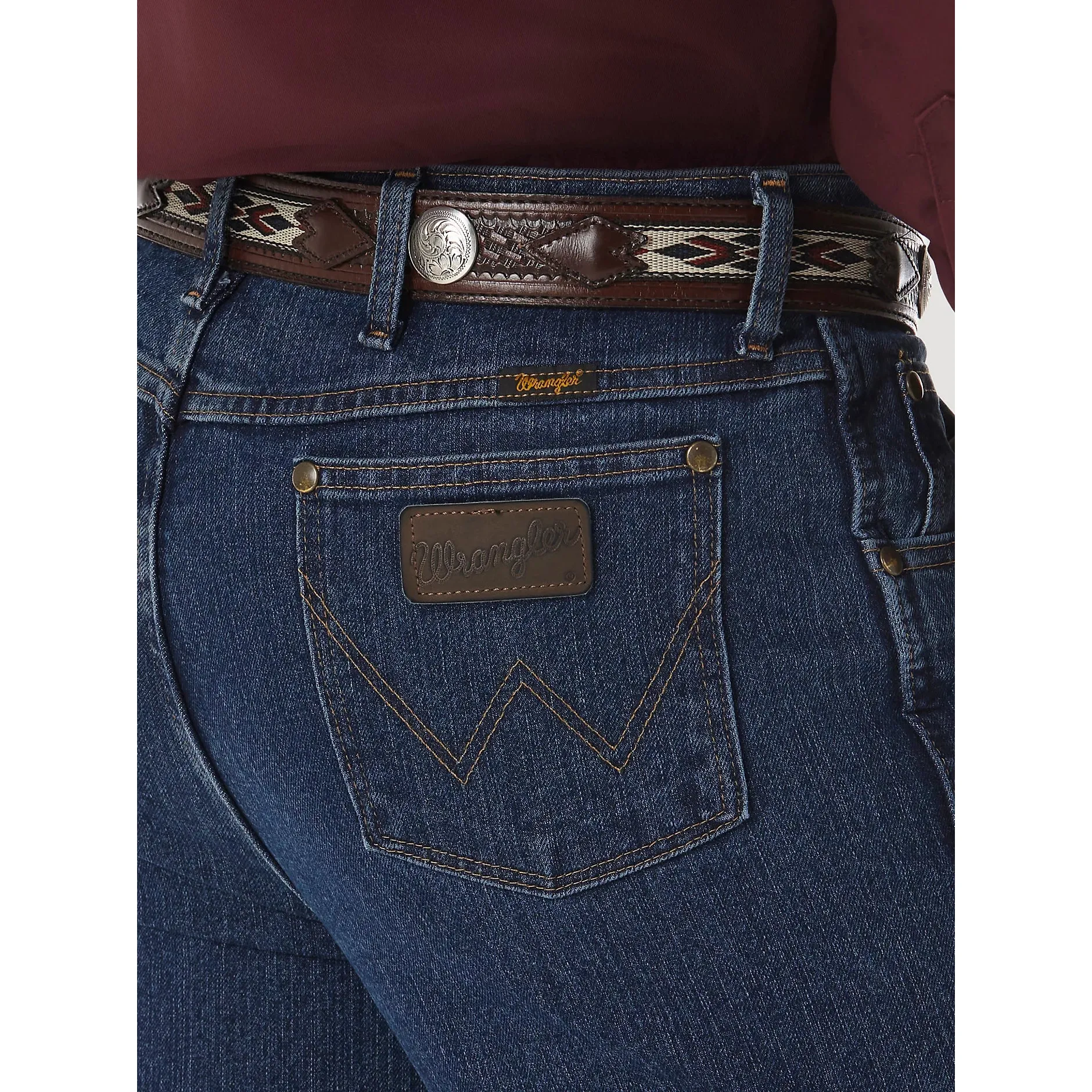 Men's Wrangler Premium Performance Advanced Comfort Cowboy CutĀ® Slim Fit Jean 1036MACMS - Image 4