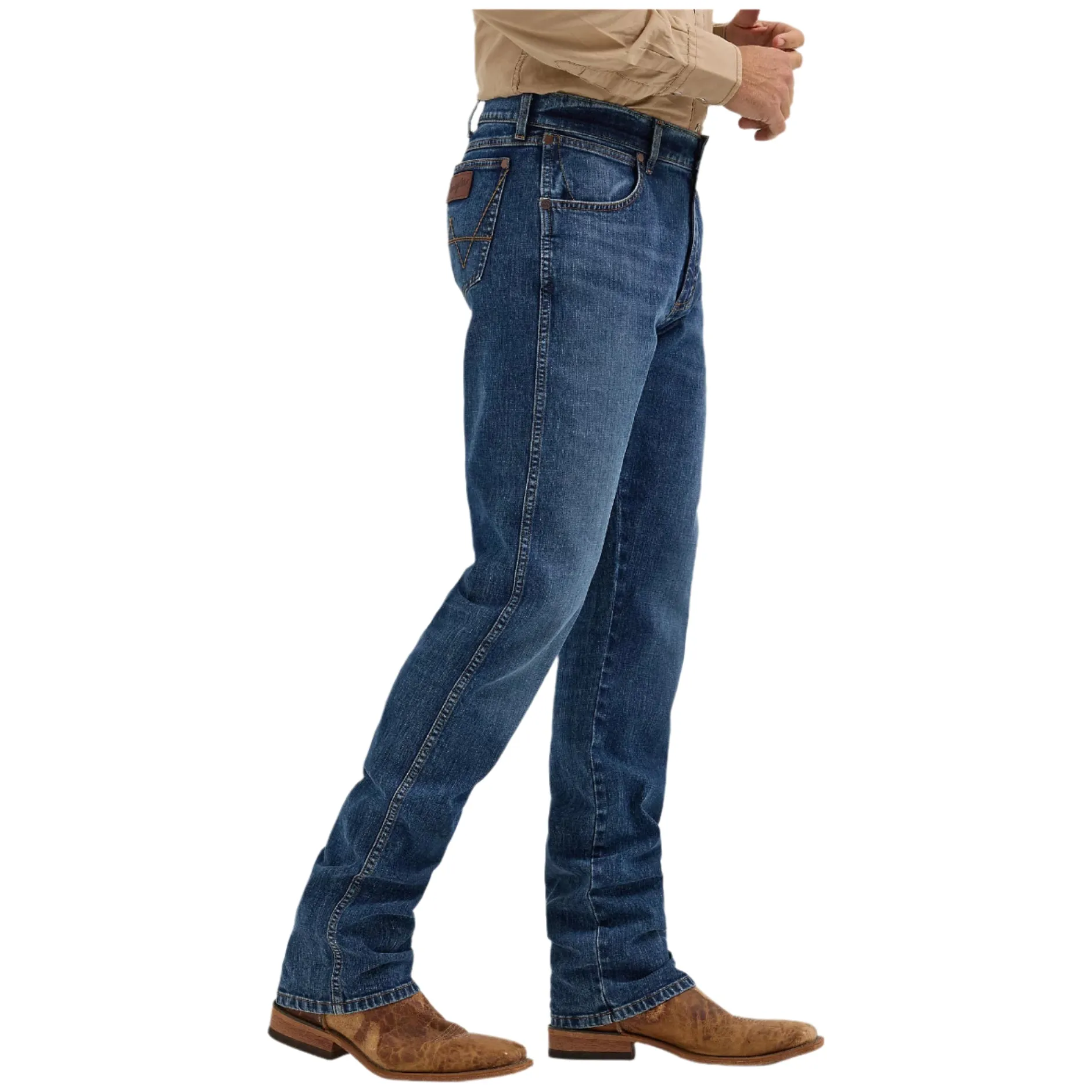 Men's Wrangler Retro® Slim Fit Straight Leg Jean 112365303 - Image 3
