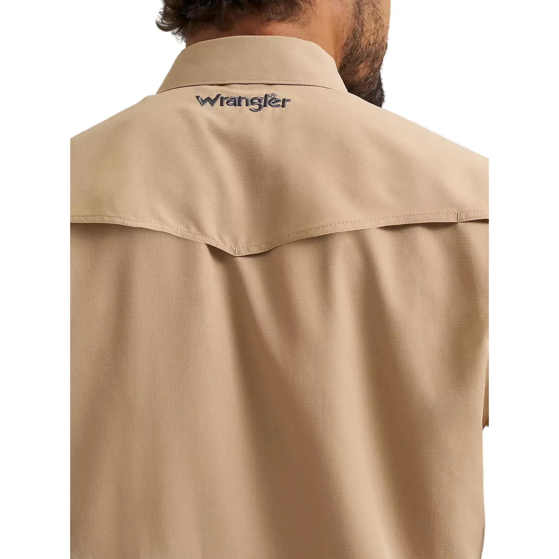 Men's Wrangler Travertine Performance Short Sleeve Shirt 112375133 - Image 7