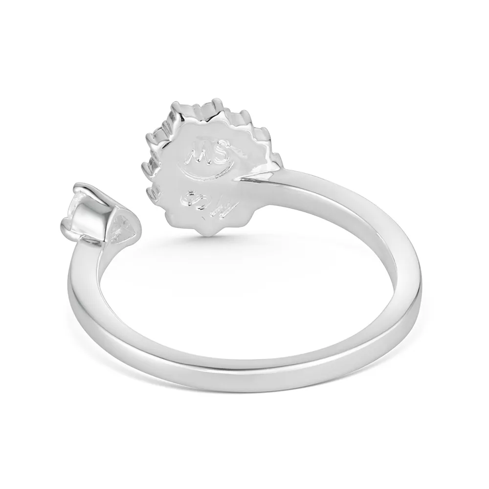 Montana Silversmiths Northern Glow Opal Ring RG6537 - Image 2