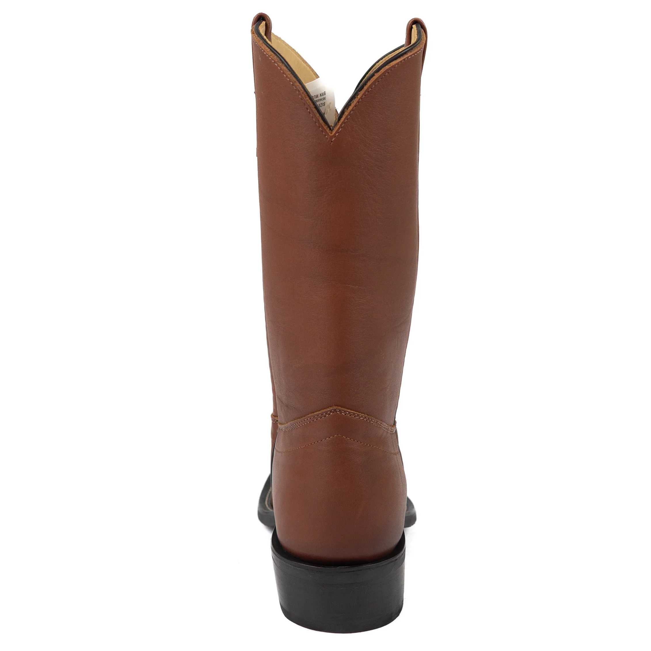 Olathe Brown Mule R Toe Boots - Image 4