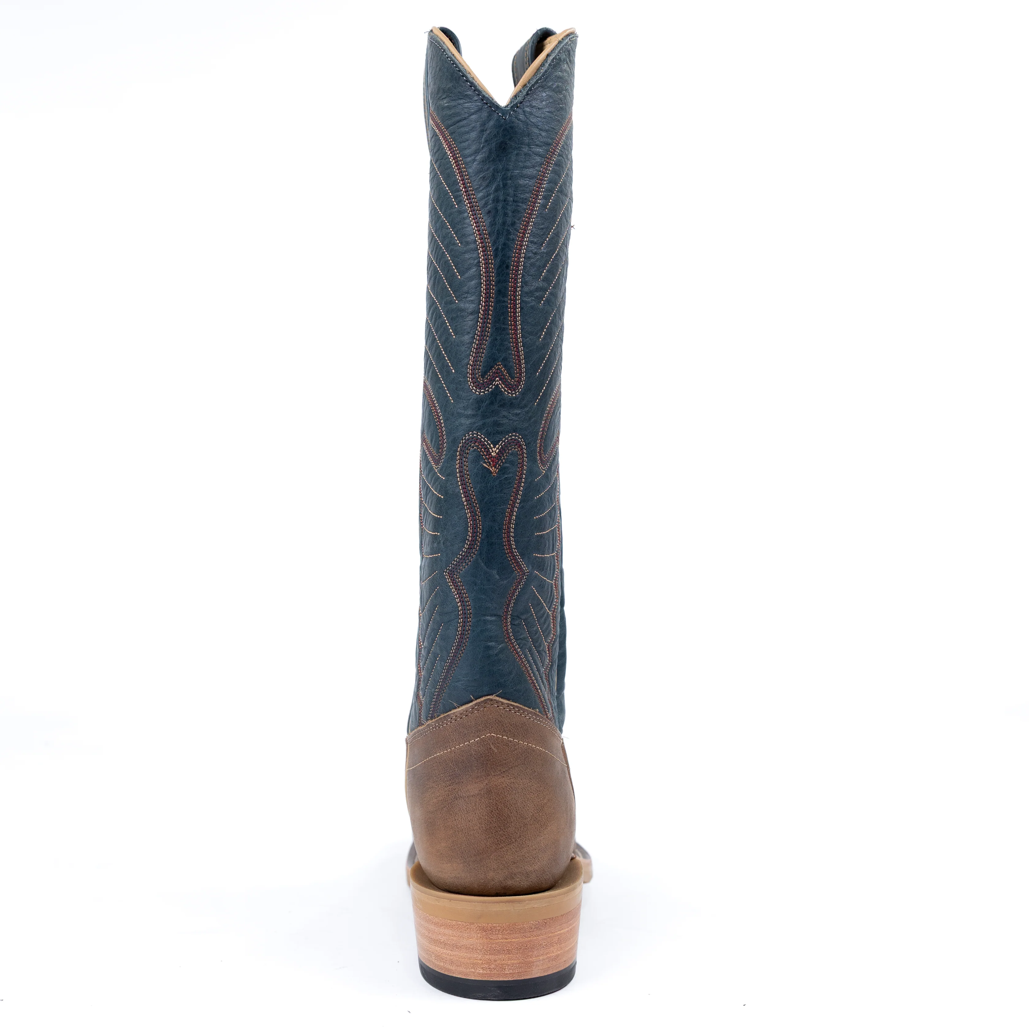 Olathe Sand Angry Elk Square Toe Boots TT16 - Image 4