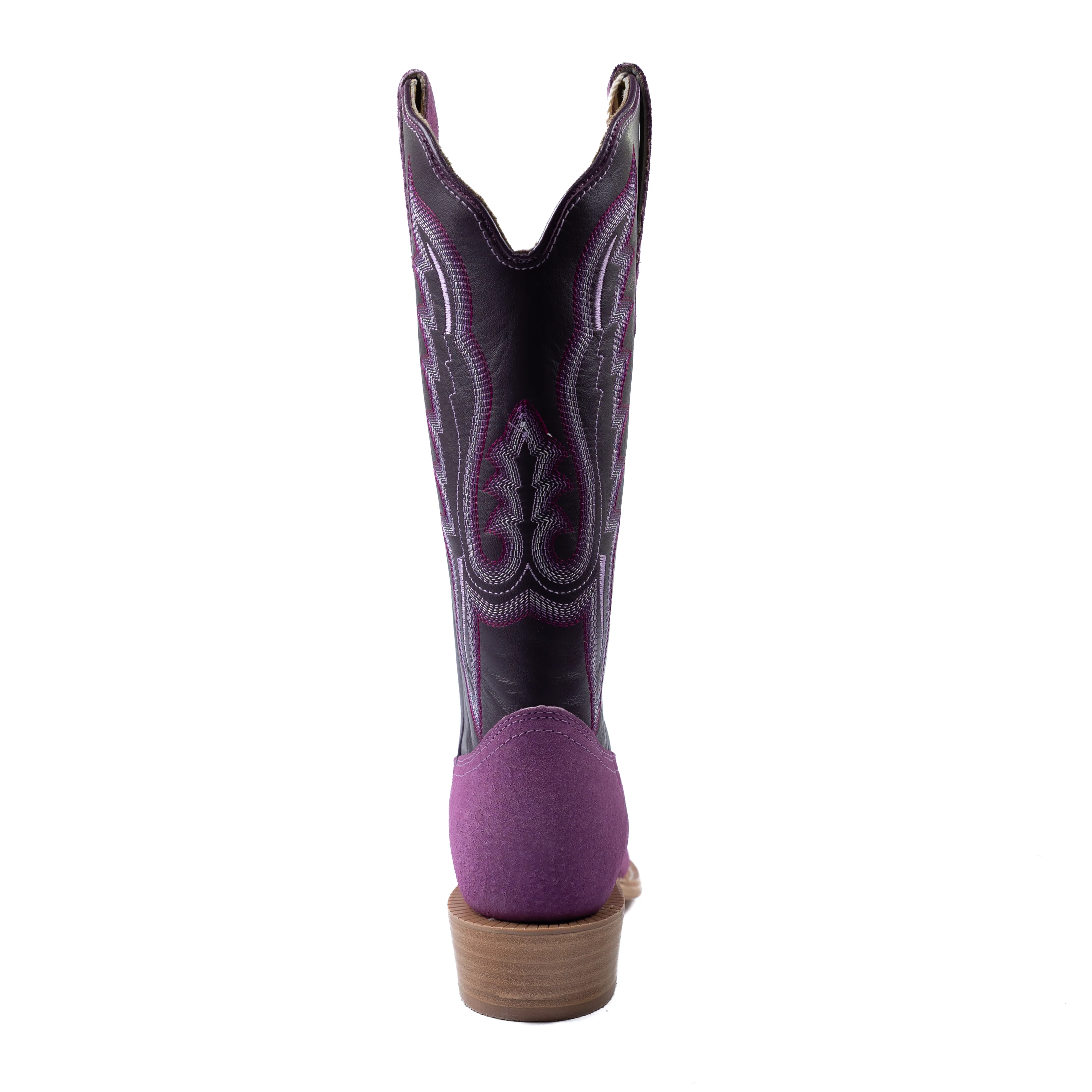 R. Watson Women's Violet Boar Narrow Toe Boots RWL8614-1 - Image 4