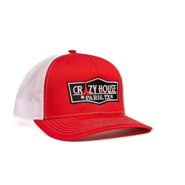Crazy House Embroidered Snapback Cap - Image 2