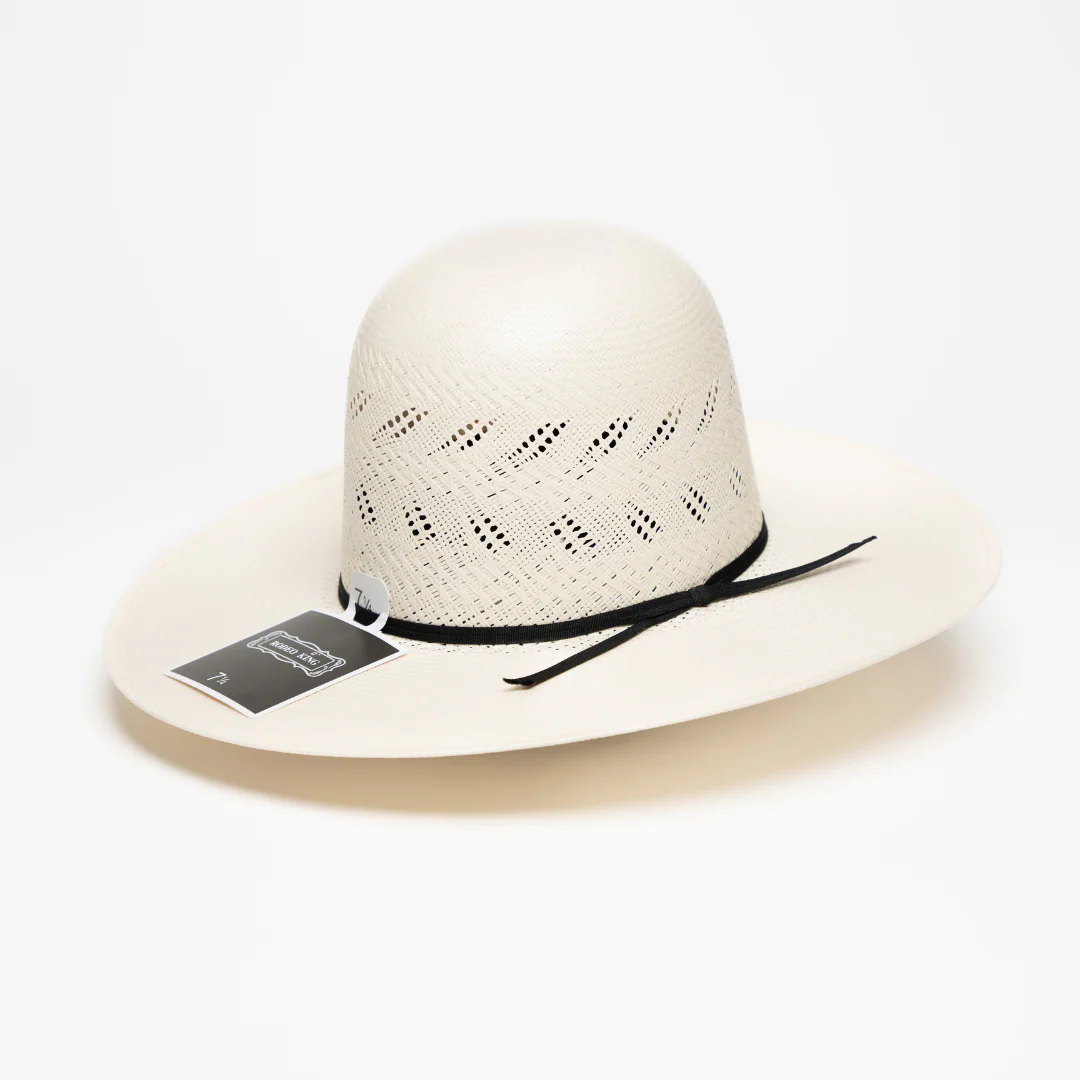 Rodeo King Arrow 4.25" Straw Hat - Long Oval