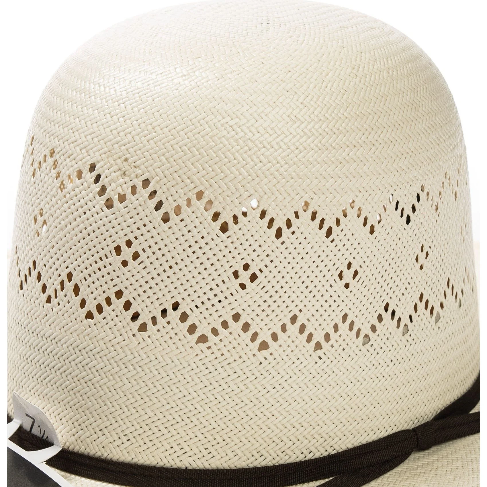 Rodeo King Aztec 4" Straw Hat - Long Oval - Image 2