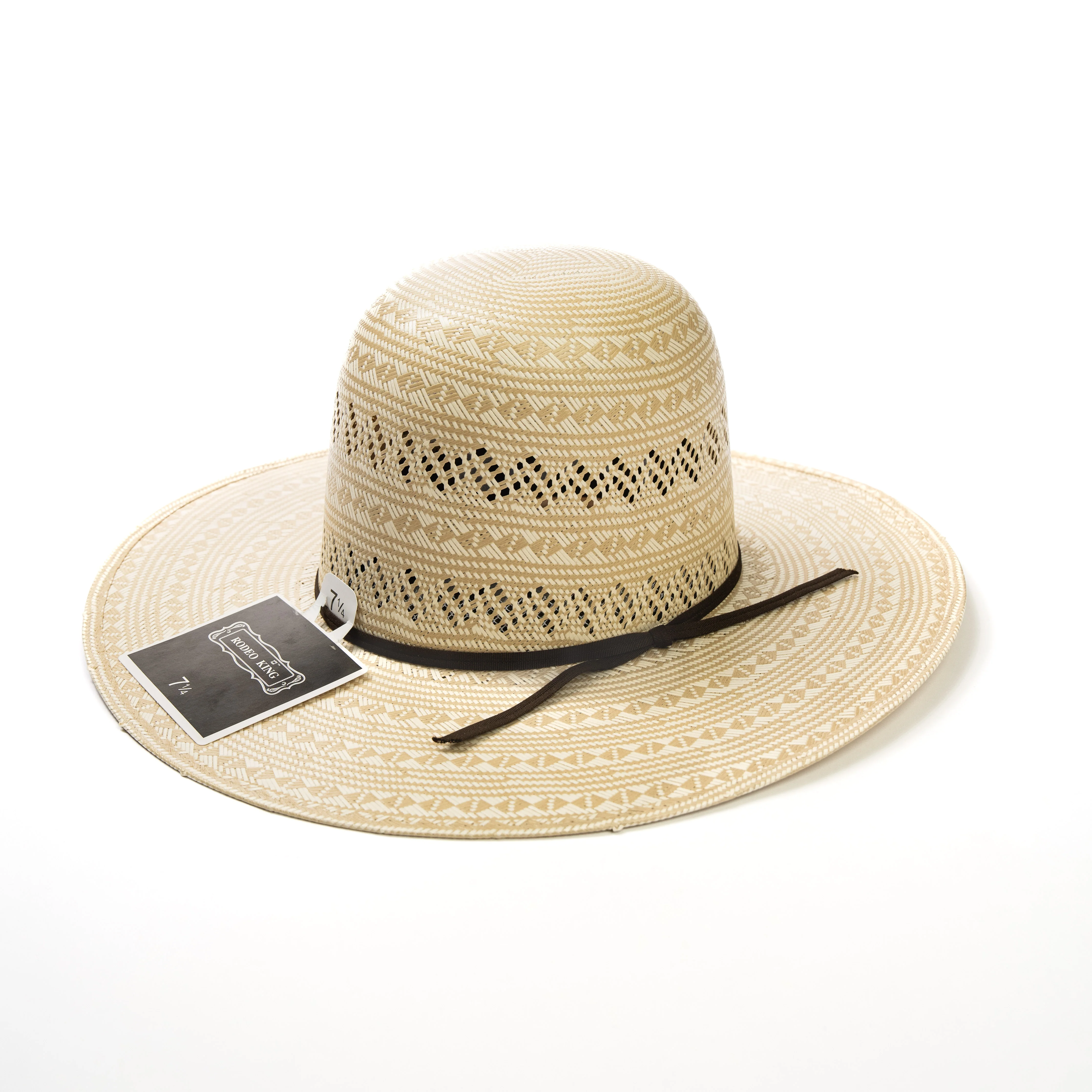 Rodeo King Prime Time 4.25" Straw Hat - Long Oval