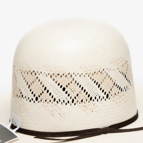 Rodeo King Wind 4.5" Straw Hat - Long Oval - Image 2