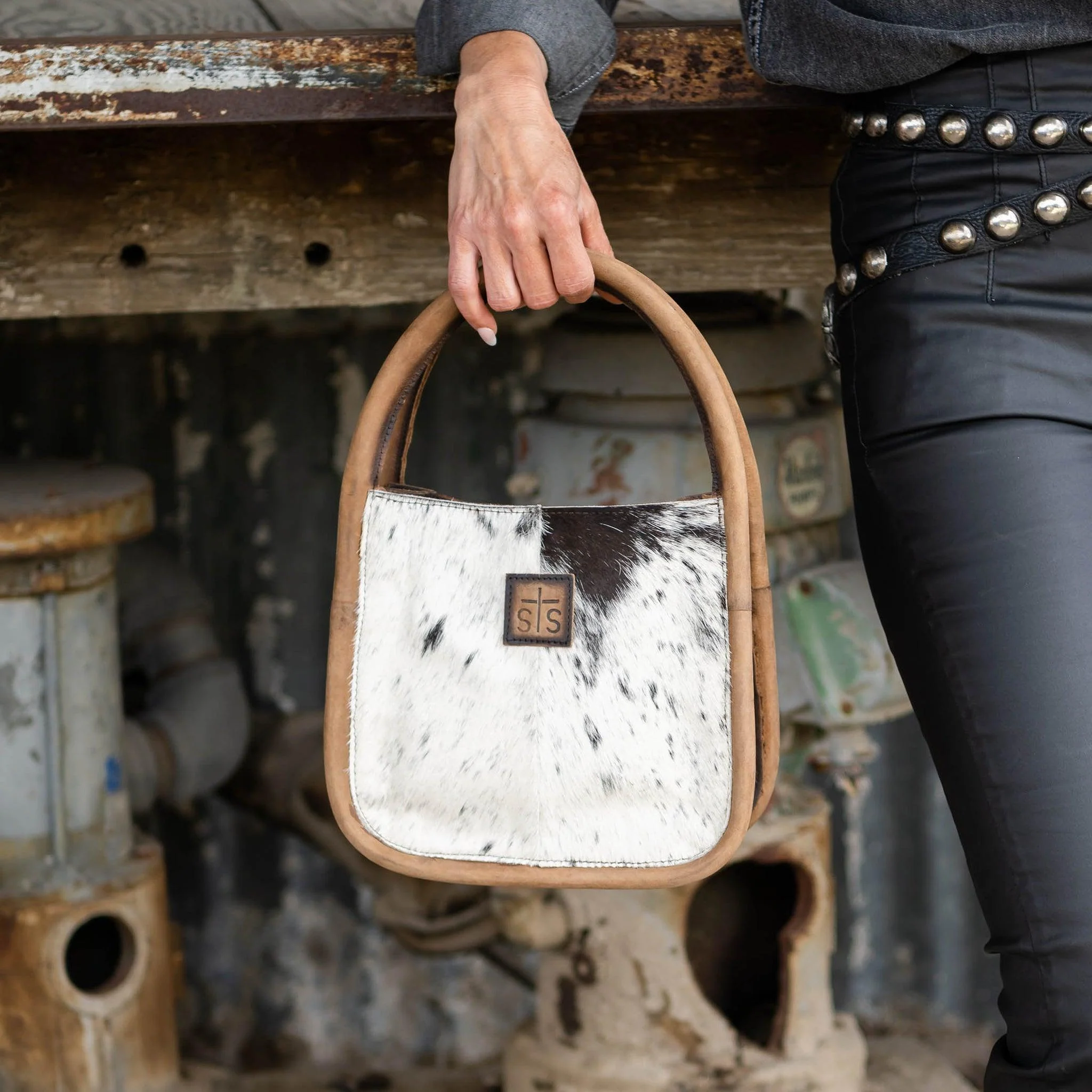 STS Cowhide Sugar Satchel STS33216 - Image 4