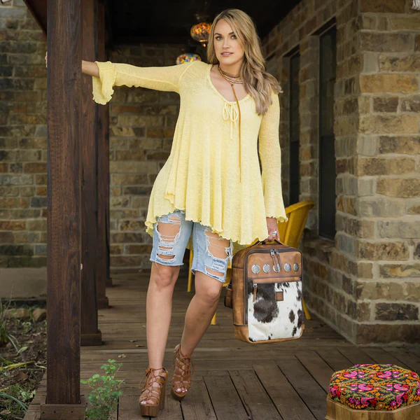 STS Ranchwear Vaquero Cowhide Lennon Backpack STS34152 - Image 8