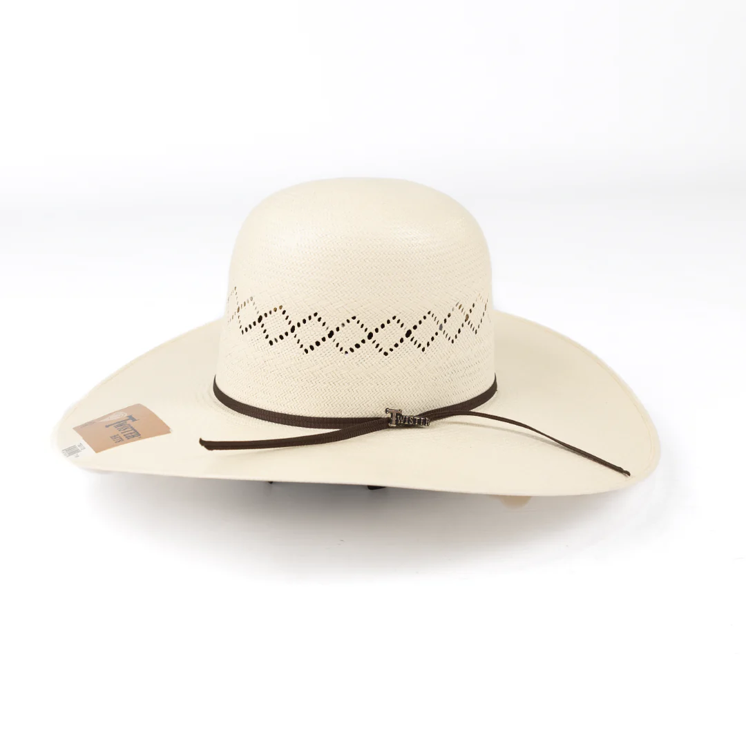 Twister 5" "High Plains" Straw Hat T7393V - Long Oval