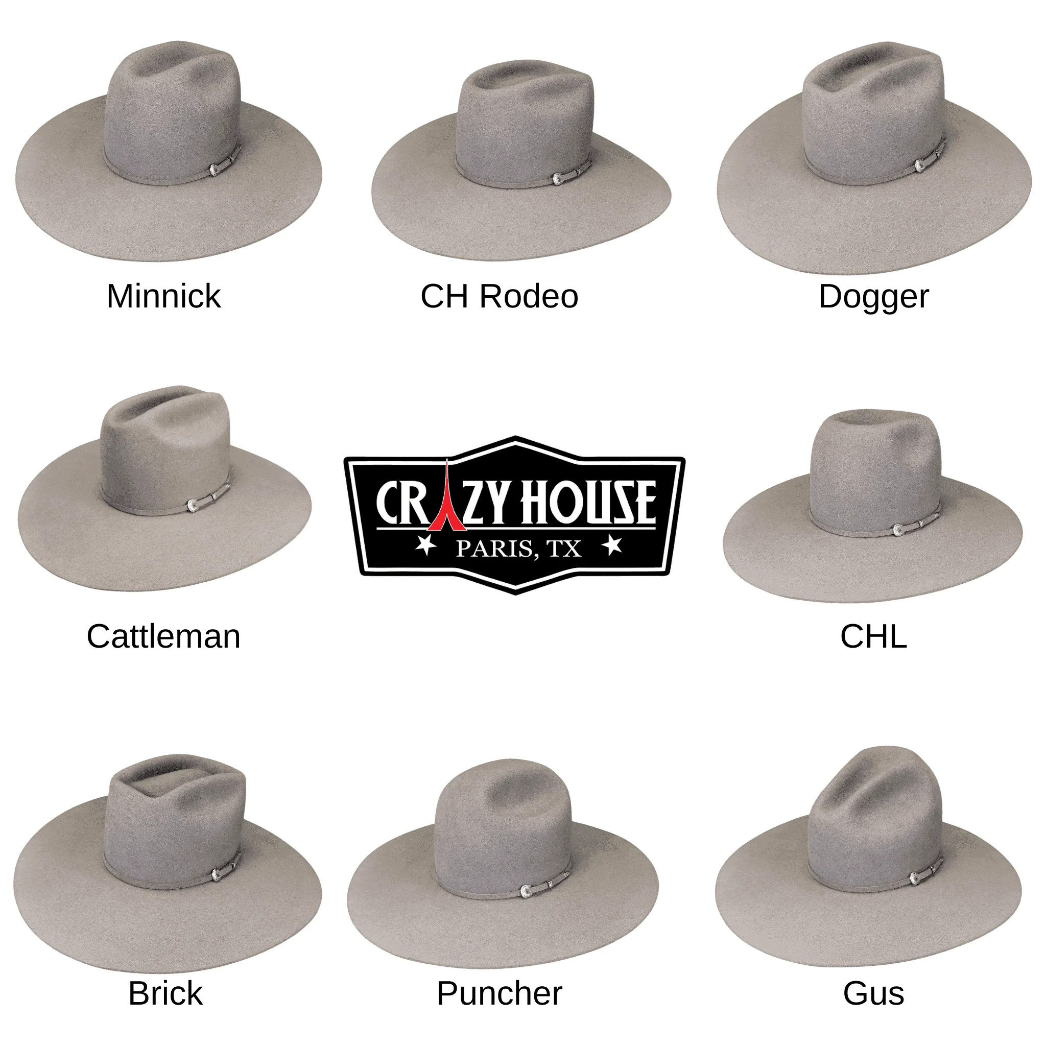 American Hat Company 7X Midnight Blue 4 1/4" Felt Hat - Image 5