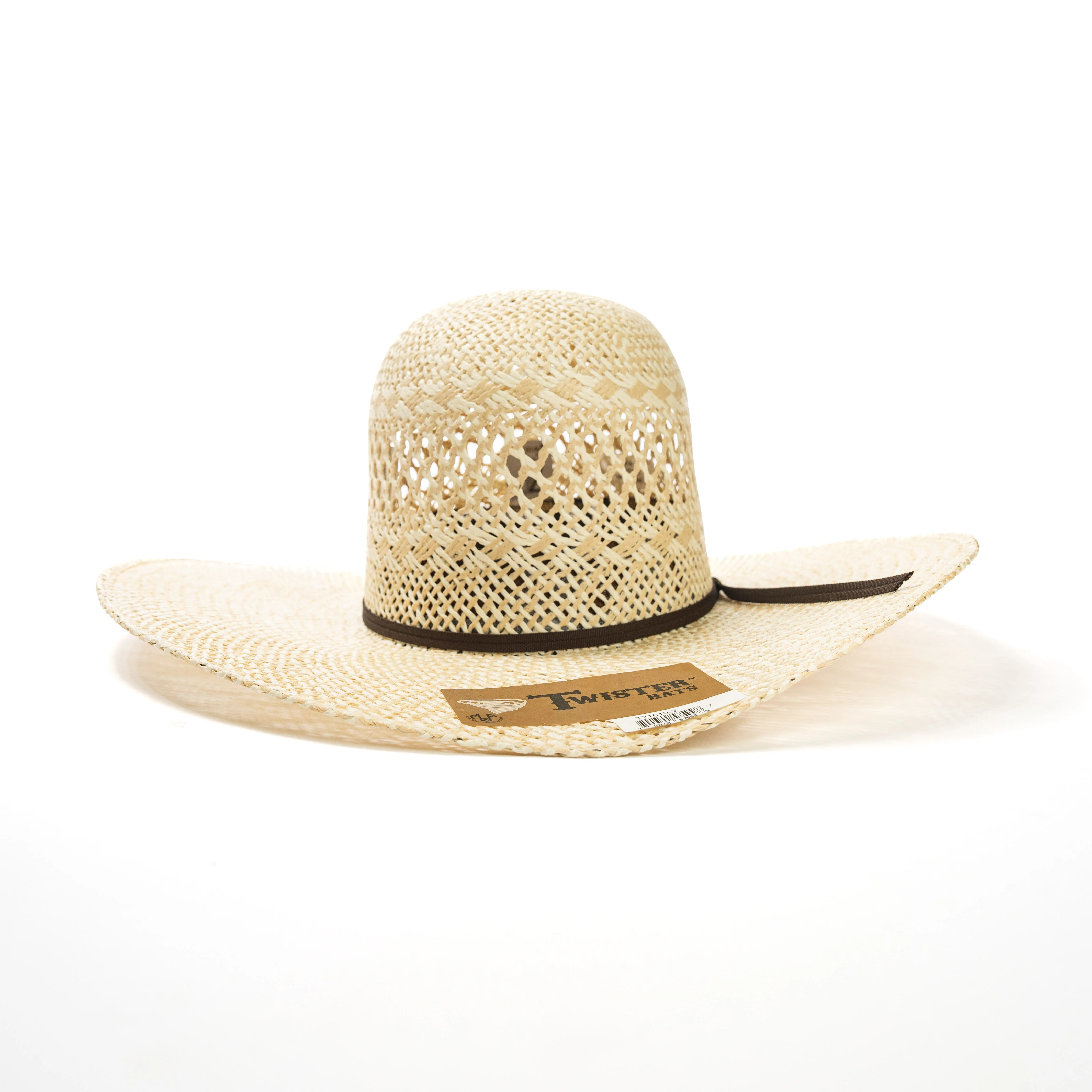 Twister "Llano" 4.5" Straw Hat T71618 - Long Oval - Image 2