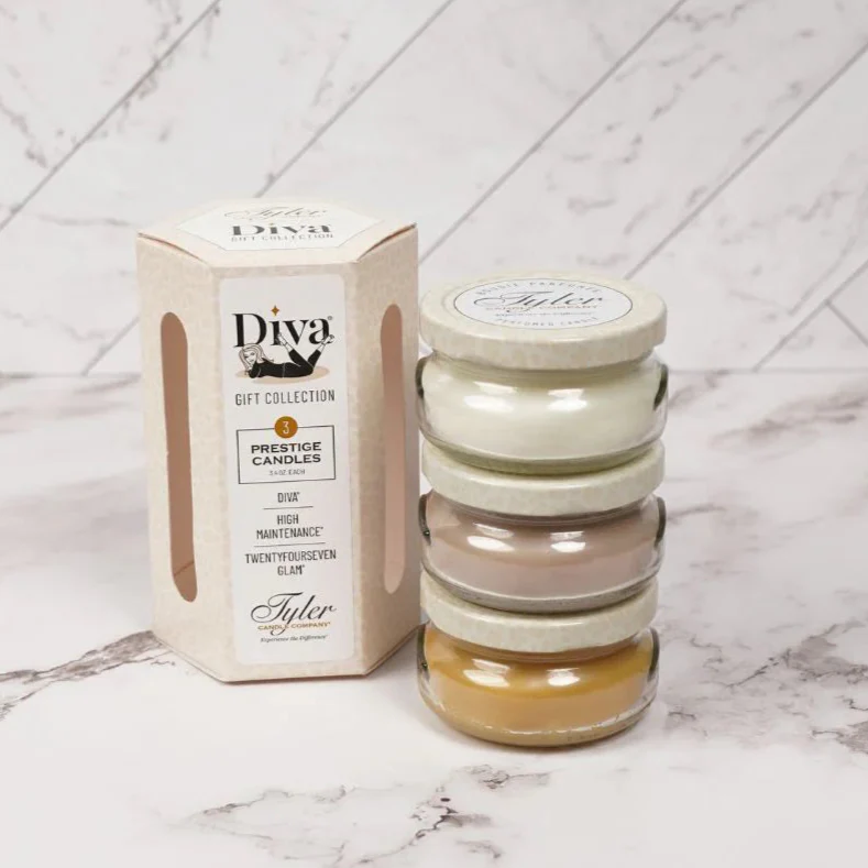 Tyler Candle Company 3 Candle Gift Set - Diva - Image 2